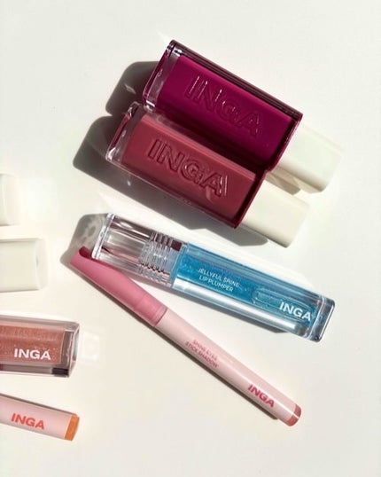ウォーターグローリップティント/INGA/リップティントを使ったクチコミ(5枚目)