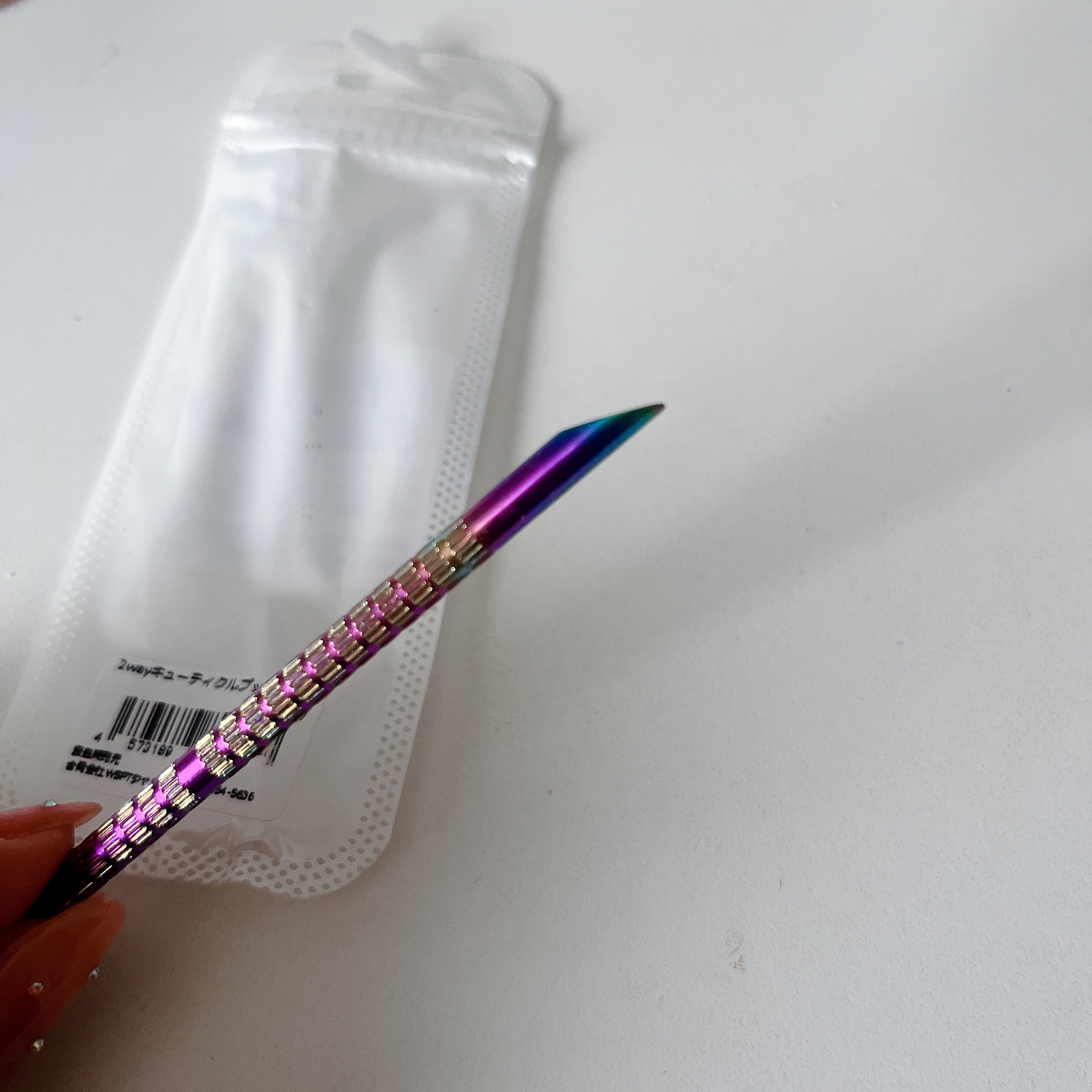 2way キューティクルプッシャー/WSPT JAPAN/ネイル用品を使ったクチコミ（1枚目）