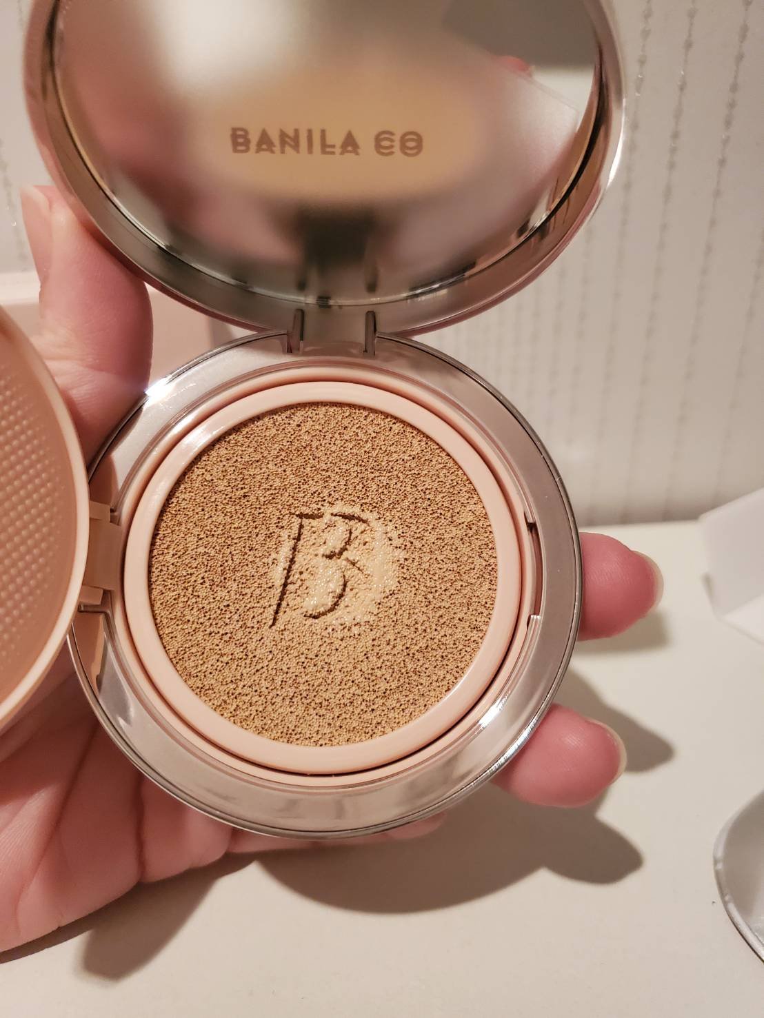 バニラコ エッセンス スキン ピンククッション/BANILA CO/クッションファンデーションを使ったクチコミ（2枚目）