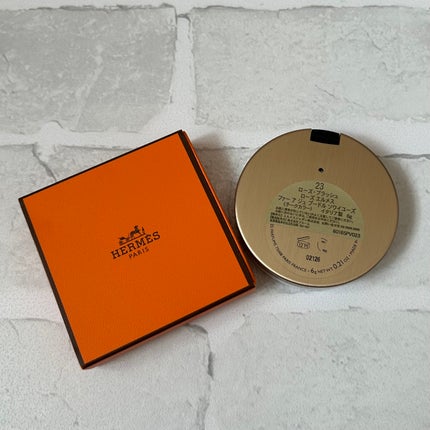 ローズ・エルメス ファー ア ジュ プードル ソワユーズ 23 ローズ・ブラッシュ/エルメス/パウダーチークの画像