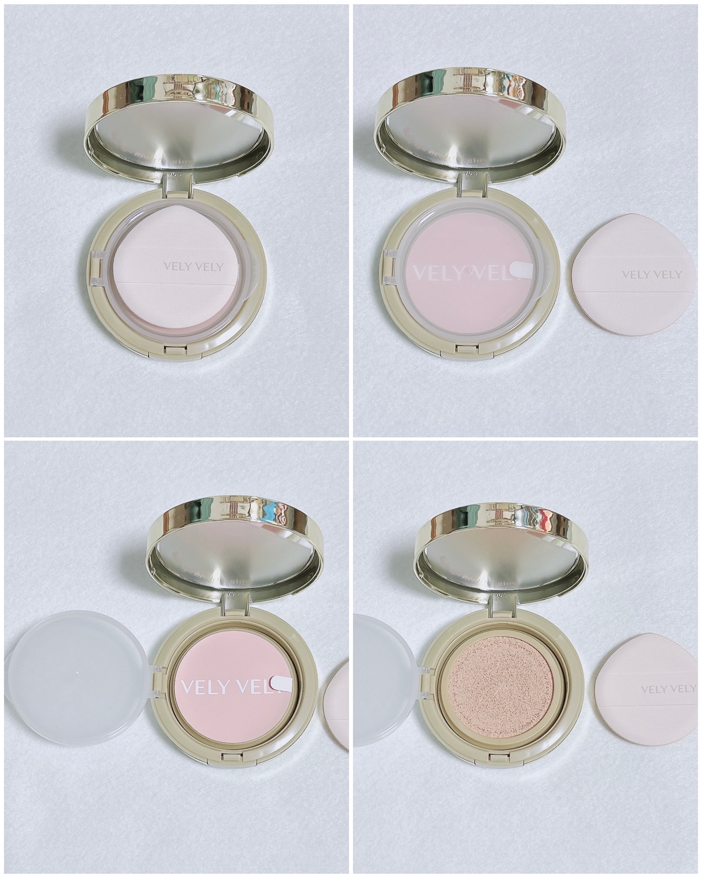 オーラハニーグロウクッション/VELY VELY/クッションファンデーションを使ったクチコミ（3枚目）