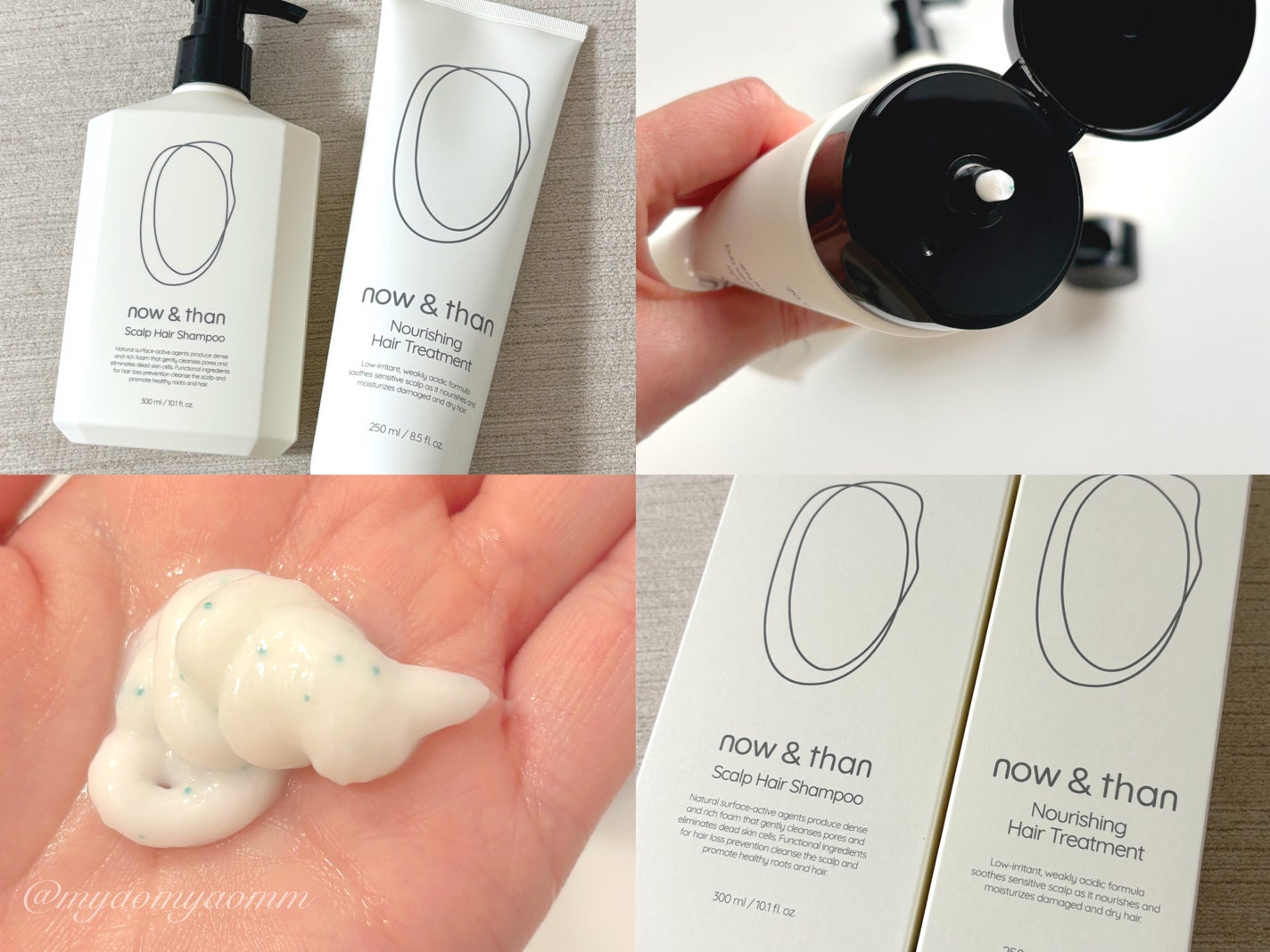 ナウアンドダン リフレッシュヘアシャンプー/カプセルイントリートメント/now & than(ナウアンドダン)/市販シャンプーを使ったクチコミ(3枚目)