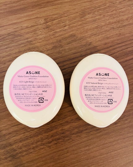 デューイーメッシュファンデーション/ASUNE /クッションファンデーションを使ったクチコミ(6枚目)