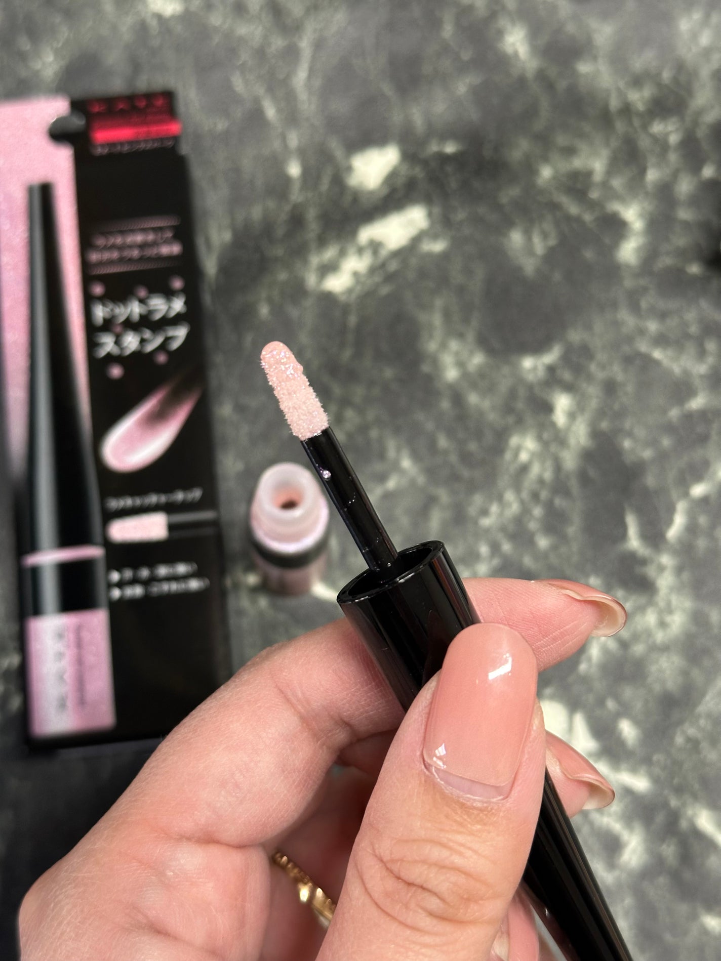 ケイト ピンポイントドットスタンプ/KATE/リキッドアイシャドウを使ったクチコミ(3枚目)