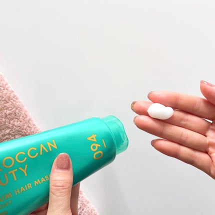 ディープモイスト プレミアム ヘアマスク/モロッカンビューティ/洗い流すヘアトリートメントを使ったクチコミ(2枚目)