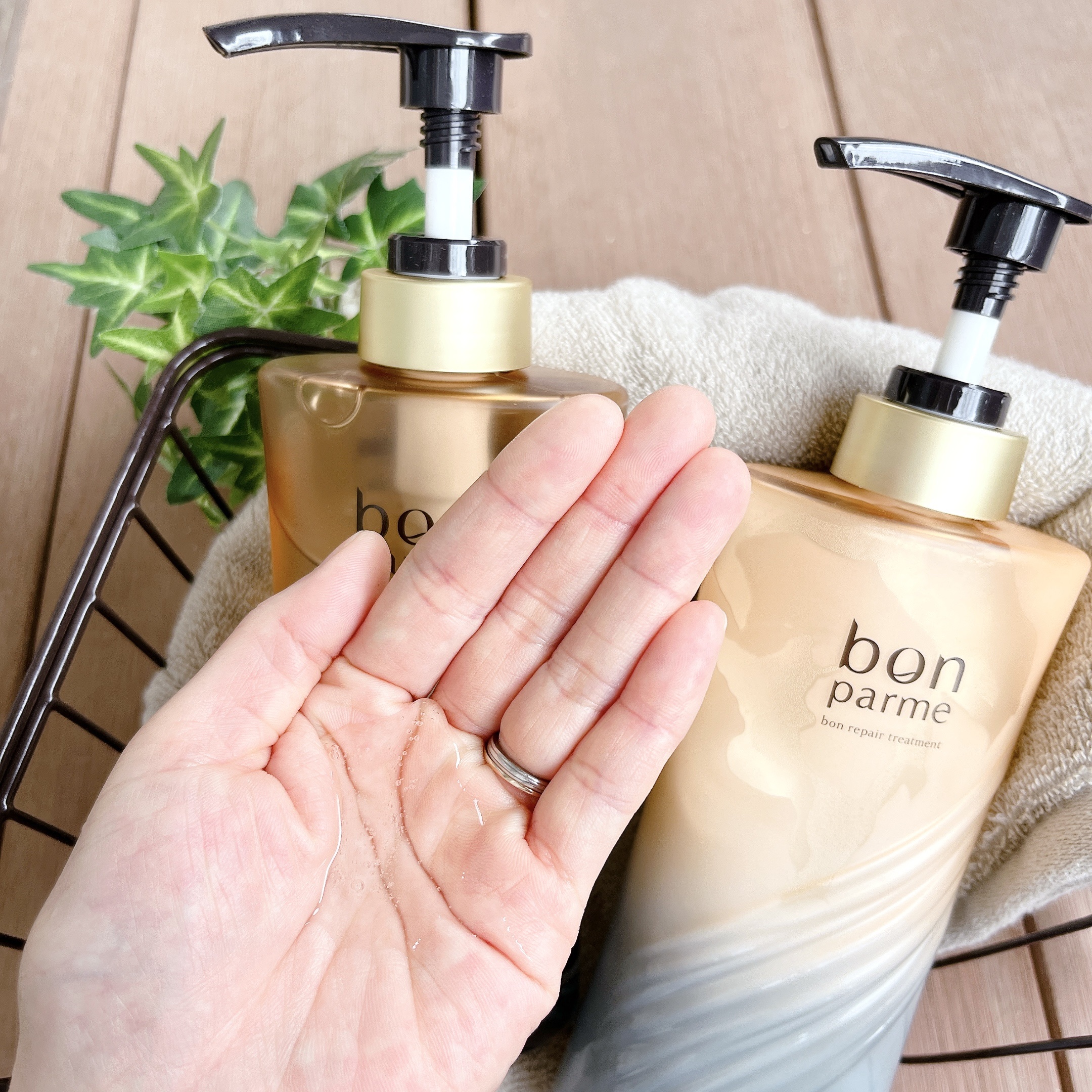 ボンリペア シャンプー/トリートメント/bonparme/シャンプー・コンディショナーを使ったクチコミ（3枚目）