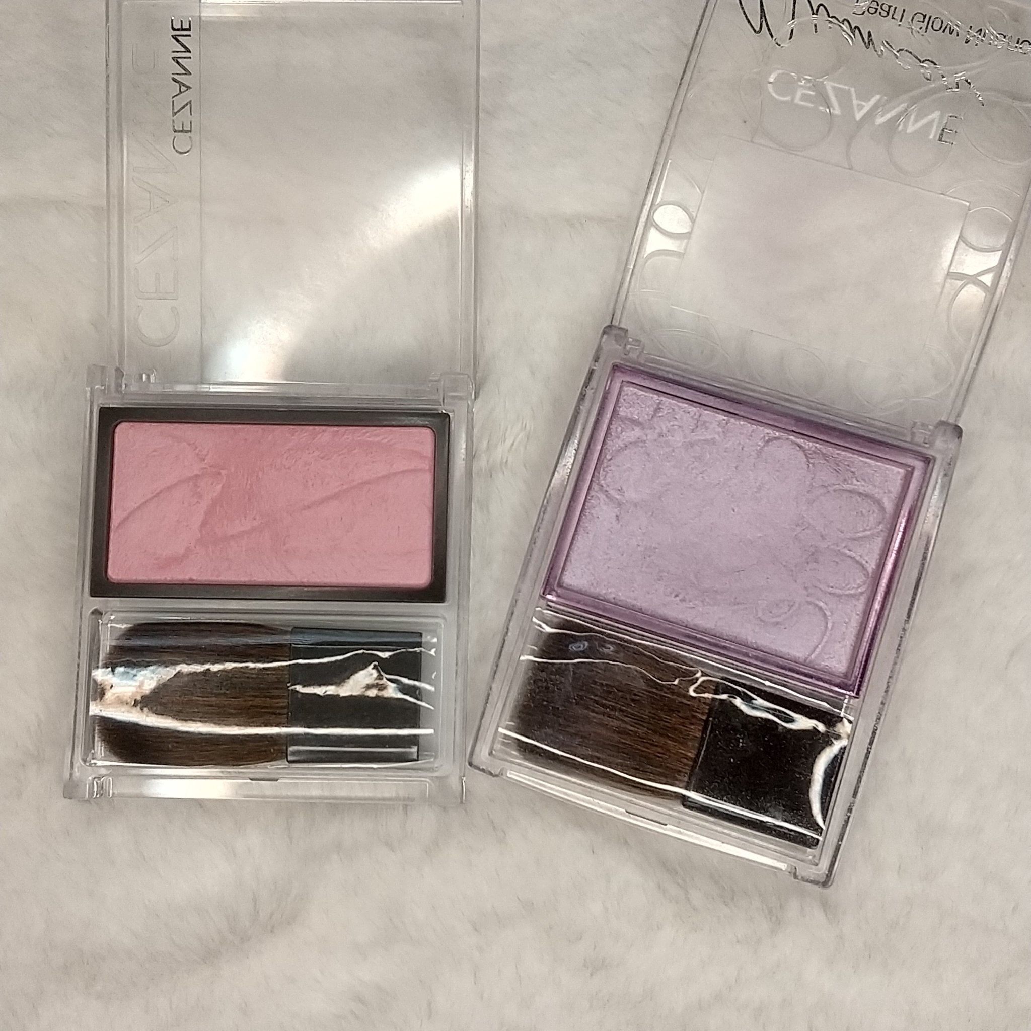 チークブラッシュ/CEZANNE/パウダーチークを使ったクチコミ（2枚目）