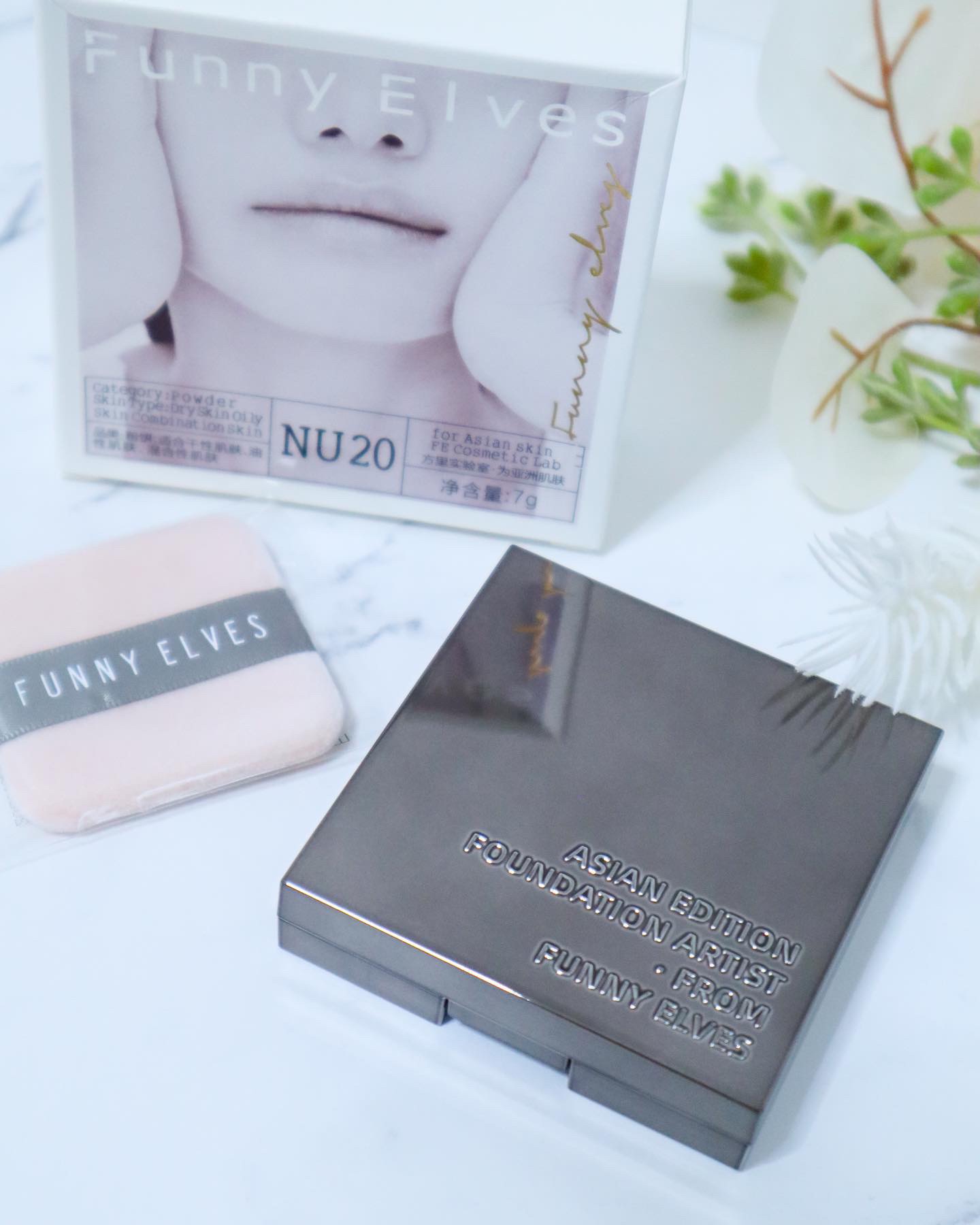 ソフトマットプレストパウダー/FUNNY ELVES方里/プレストパウダーを使ったクチコミ（3枚目）