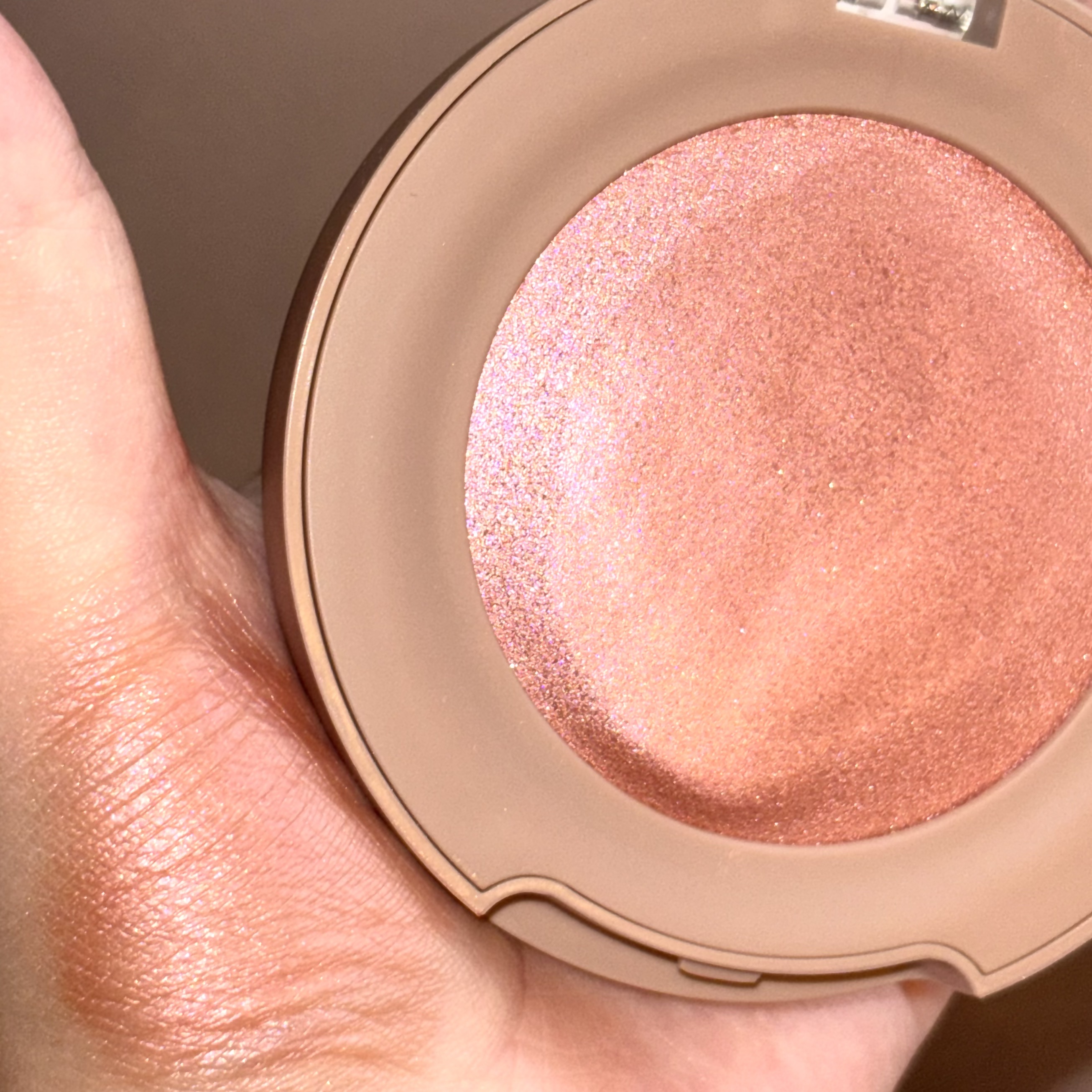 トゥルーディメンショングロウチーク G004 ベアリフレクション/hince/パウダーチークを使ったクチコミ（2枚目）