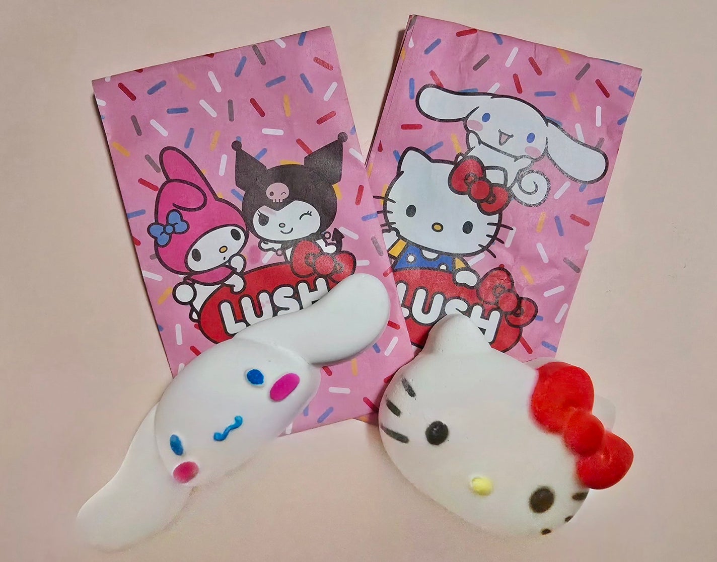 ハローキティ(バスボム)/ラッシュ/炭酸系入浴剤を使ったクチコミ(1枚目)