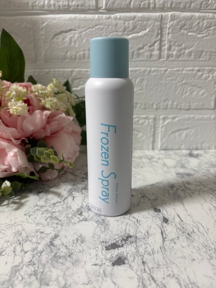 フローズンスプレー ホワイトサボンの香り/スキューズミー/デオドラント・制汗剤を使ったクチコミ(2枚目)