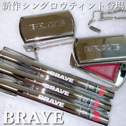 THIN GLOW TINT/BRAYE/口紅を使ったクチコミ(1枚目)