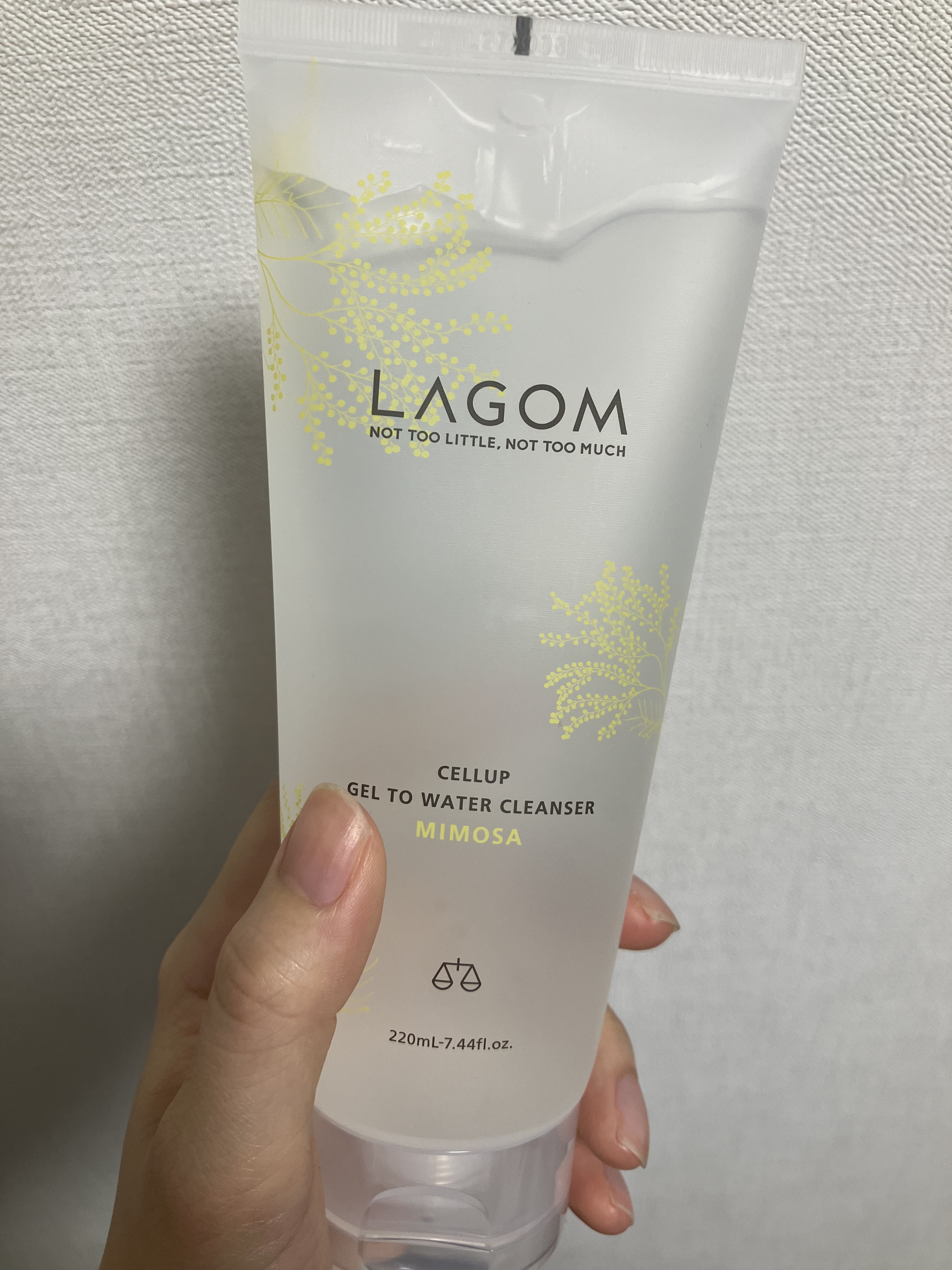 ジェルトゥウォーター クレンザー (MI) 2025（220mL）/LAGOM /その他洗顔料を使ったクチコミ（1枚目）