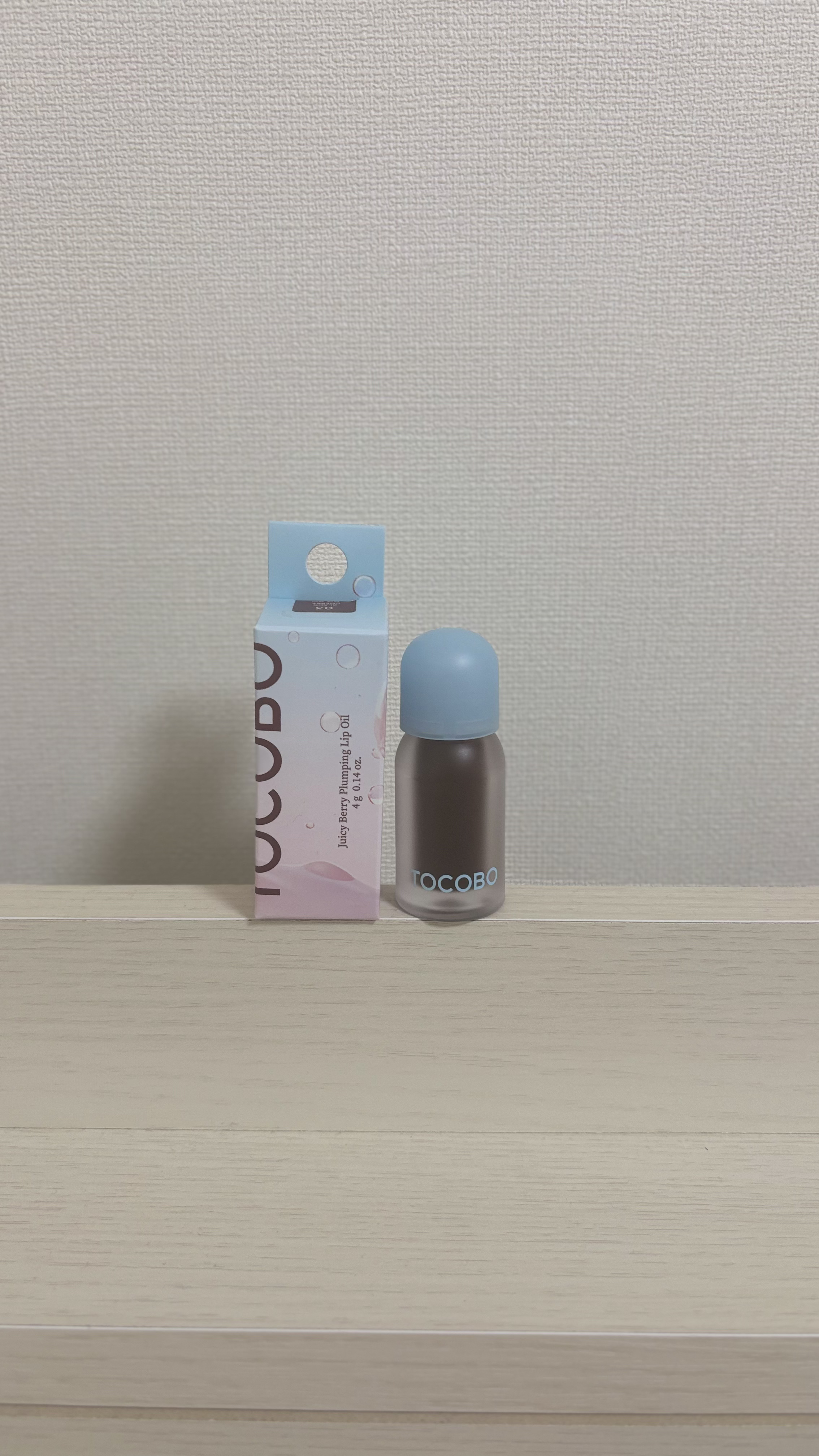 ジューシーベリープランピングリップオイル/TOCOBO/リップグロスを使ったクチコミ（3枚目）
