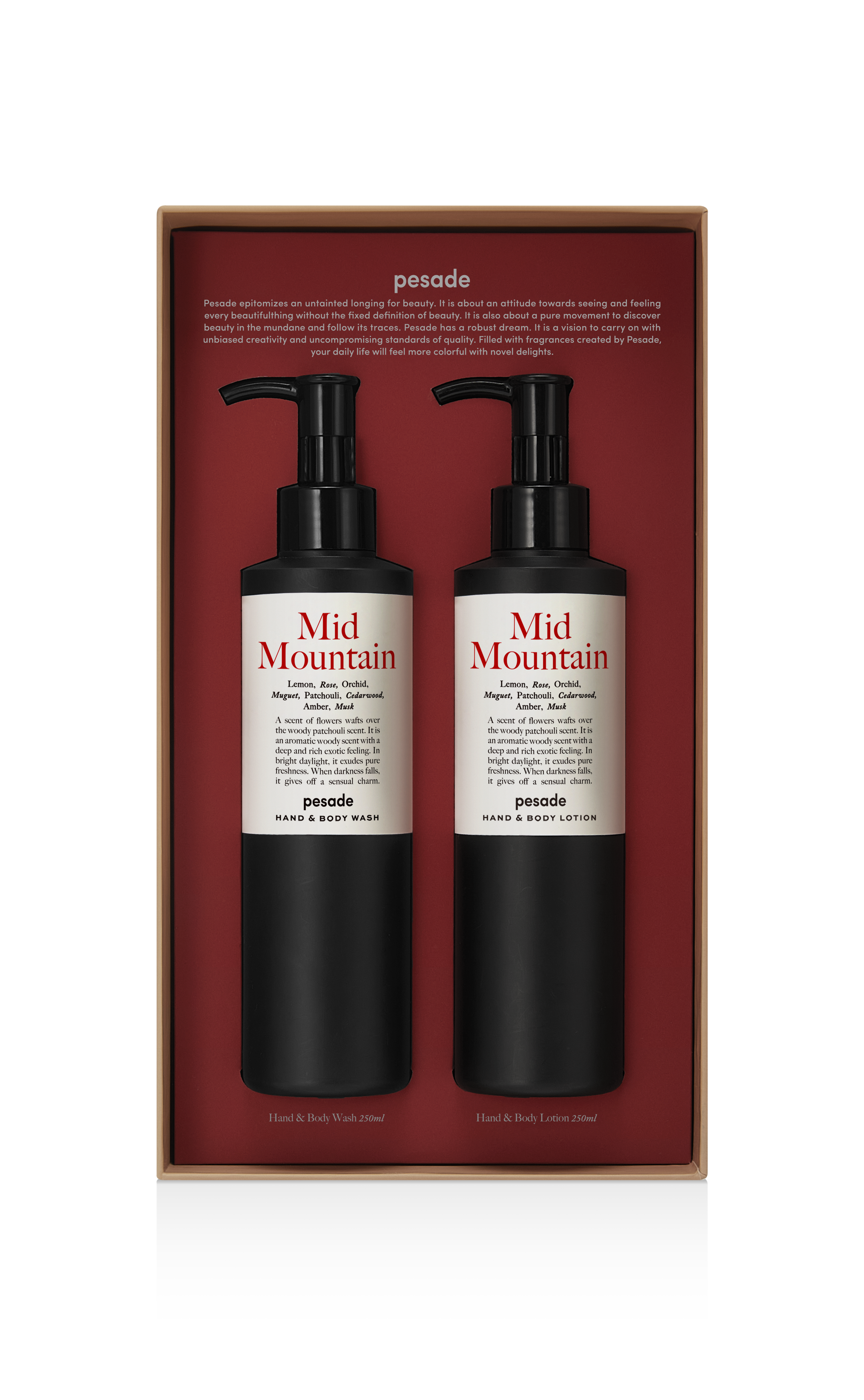 pesade ミッド マウンテン ハンド&ボディ ケア セット