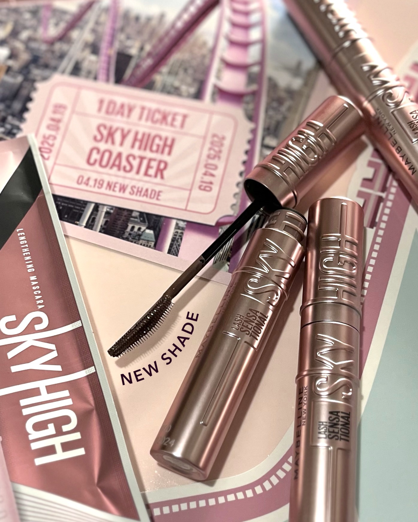 スカイハイ/MAYBELLINE NEW YORK/マスカラを使ったクチコミ（1枚目）