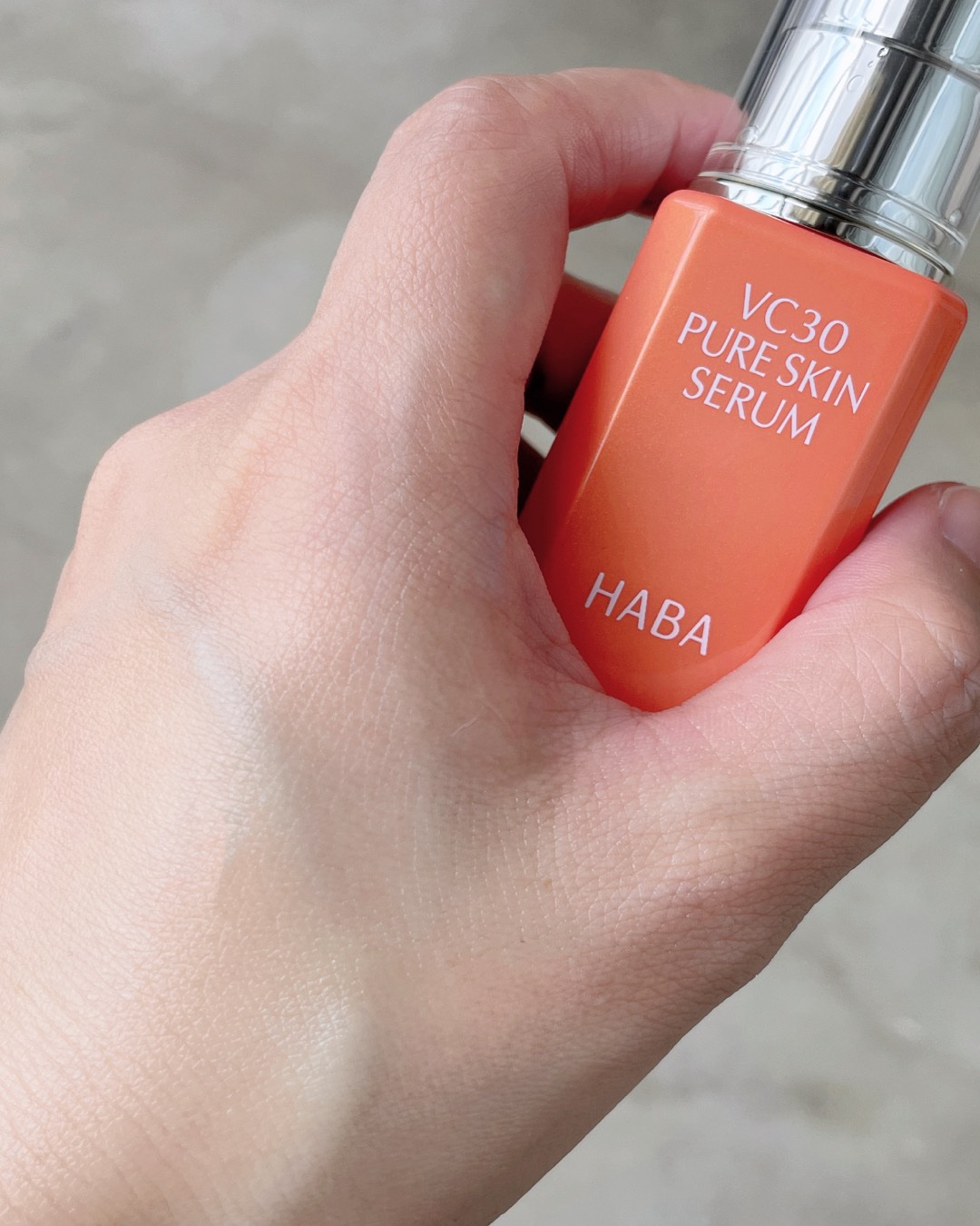 VC30 ピュアスキンセラム/HABA/美容液を使ったクチコミ（2枚目）