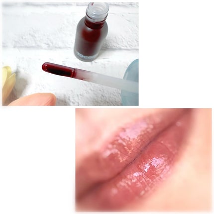 ジューシーベリープランピングリップオイル/TOCOBO/リップグロスを使ったクチコミ(4枚目)