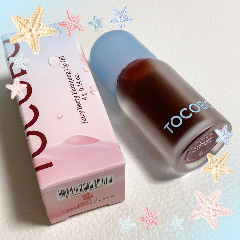 ジューシーベリープランピングリップオイル/TOCOBO/リップグロスを使ったクチコミ（1枚目）