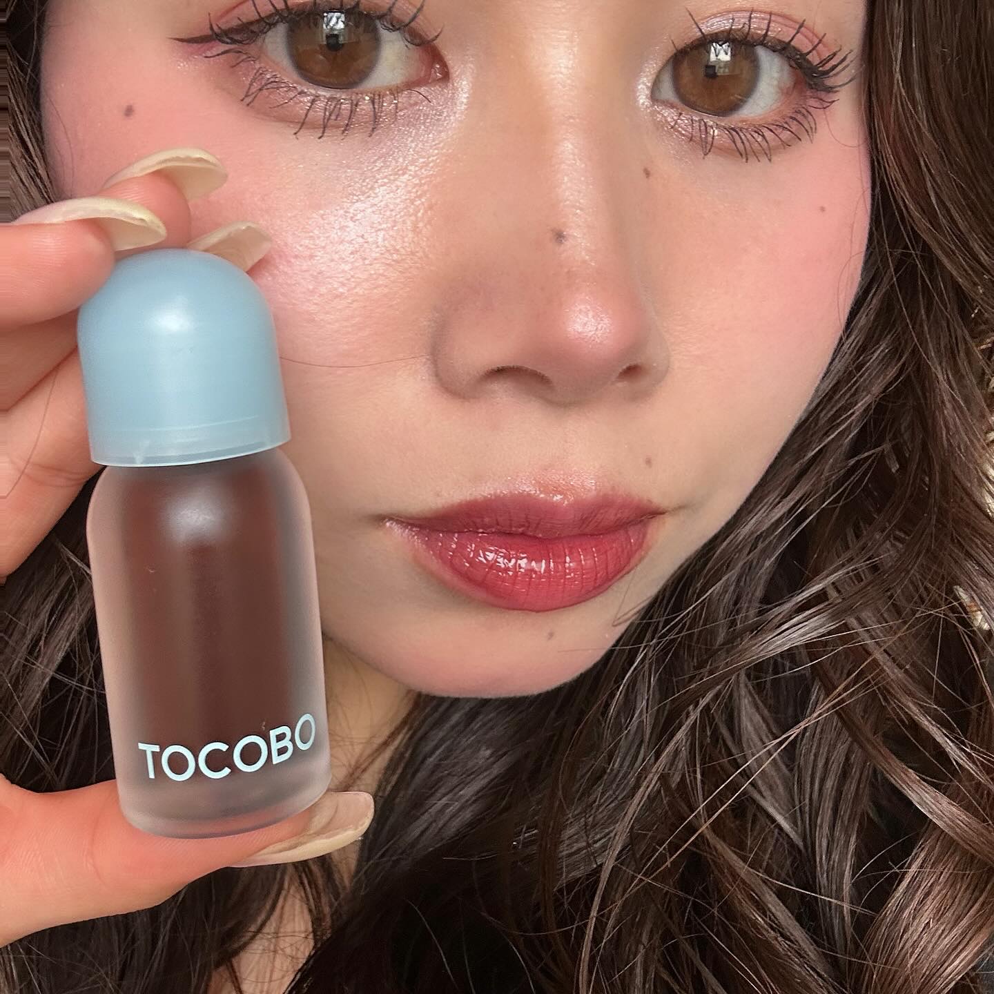 ジューシーベリープランピングリップオイル/TOCOBO/リップグロスを使ったクチコミ（3枚目）