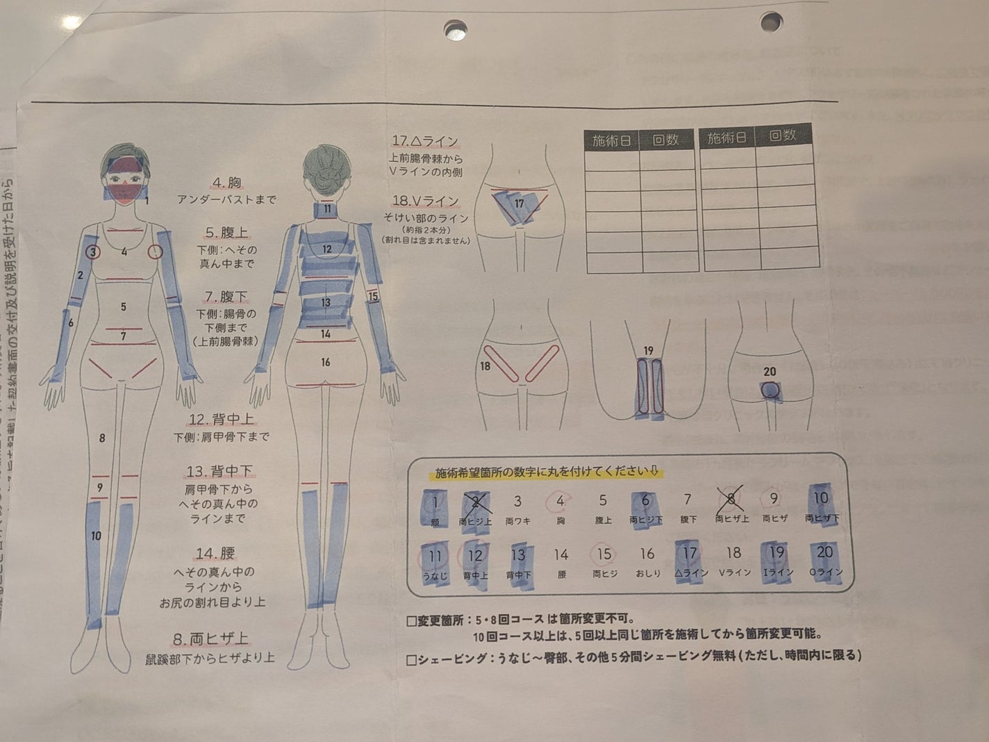 さとみ on LIPS 「【契約内容】3回10部位プラン①2025/4/24(VIO避け..」(2枚目)