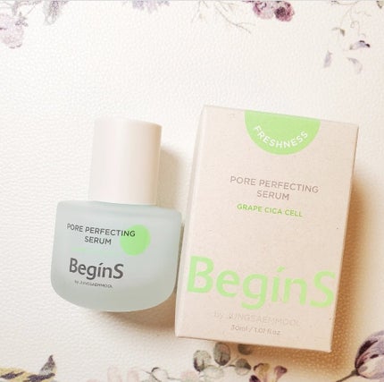 Pore Perfecting Serum/BeginS by JUNGSAEMMOOL/美容液を使ったクチコミ(1枚目)