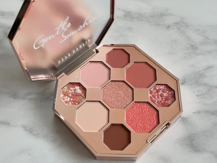 シークレットガーデンパレット #ティーパーティー (GENTLE SUNSHINE COLLECTION)/DEAR DAHLIA/マルチパレットを使ったクチコミ(2枚目)