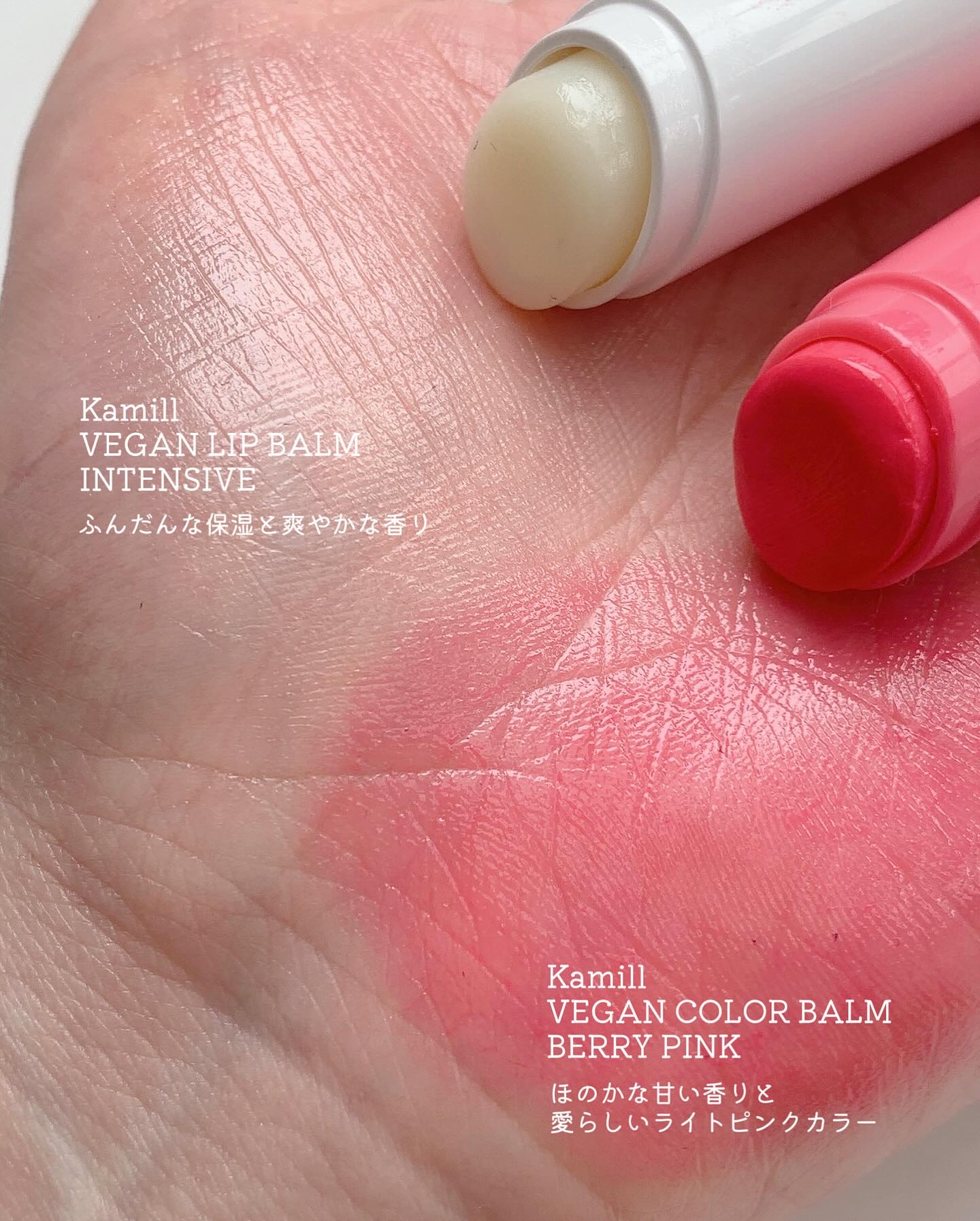 ヴィーガンリップバーム インテンシブ/カミール/リップケアを使ったクチコミ（3枚目）