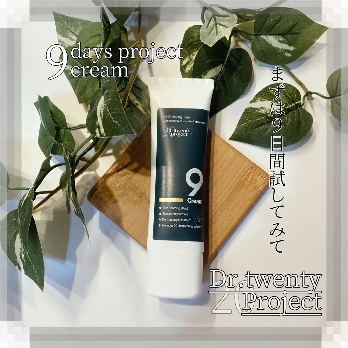 ナインクリーム/Dr.Twenty Project/フェイスクリームを使ったクチコミ（1枚目）