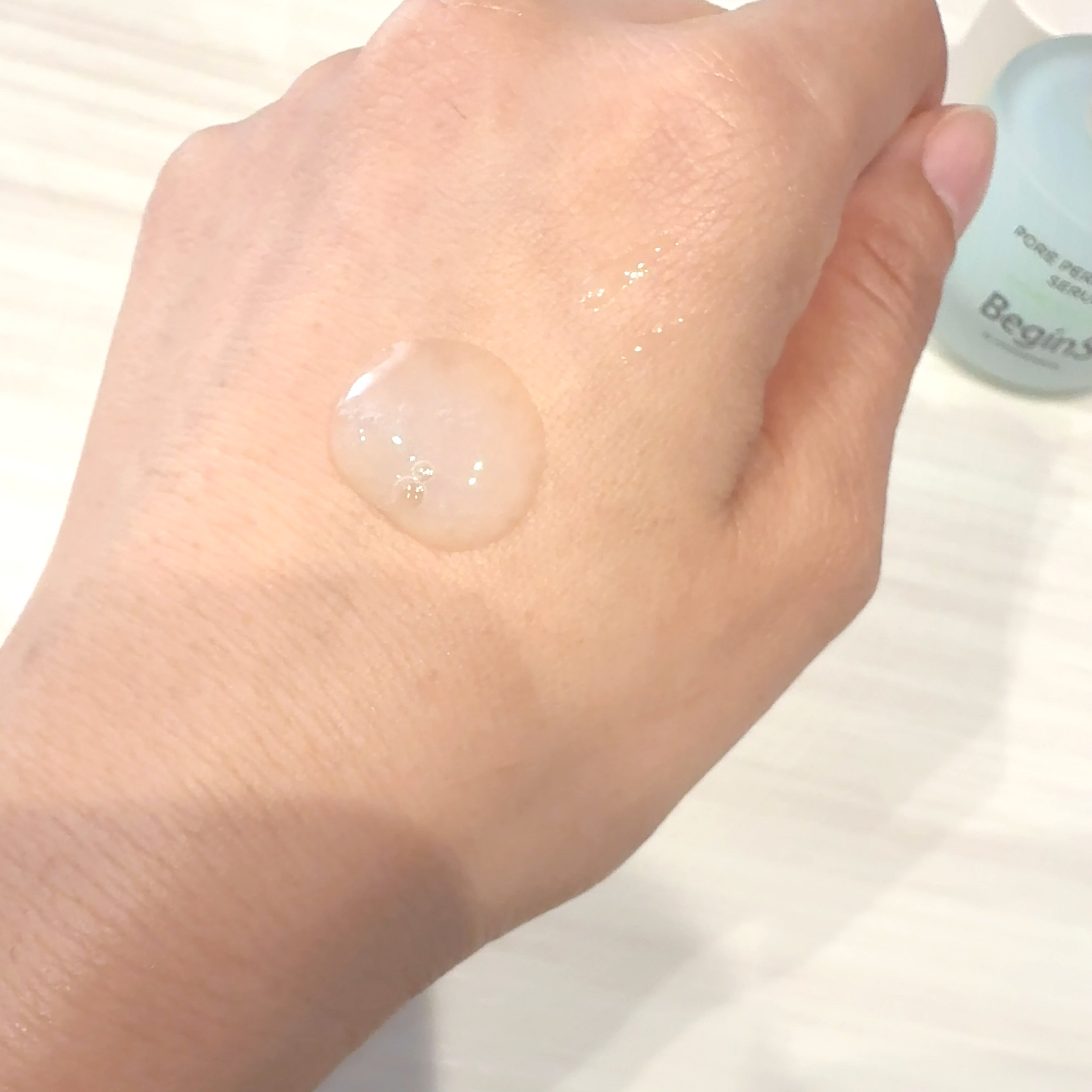 Pore Perfecting Serum/BeginS by JUNGSAEMMOOL/美容液を使ったクチコミ（3枚目）