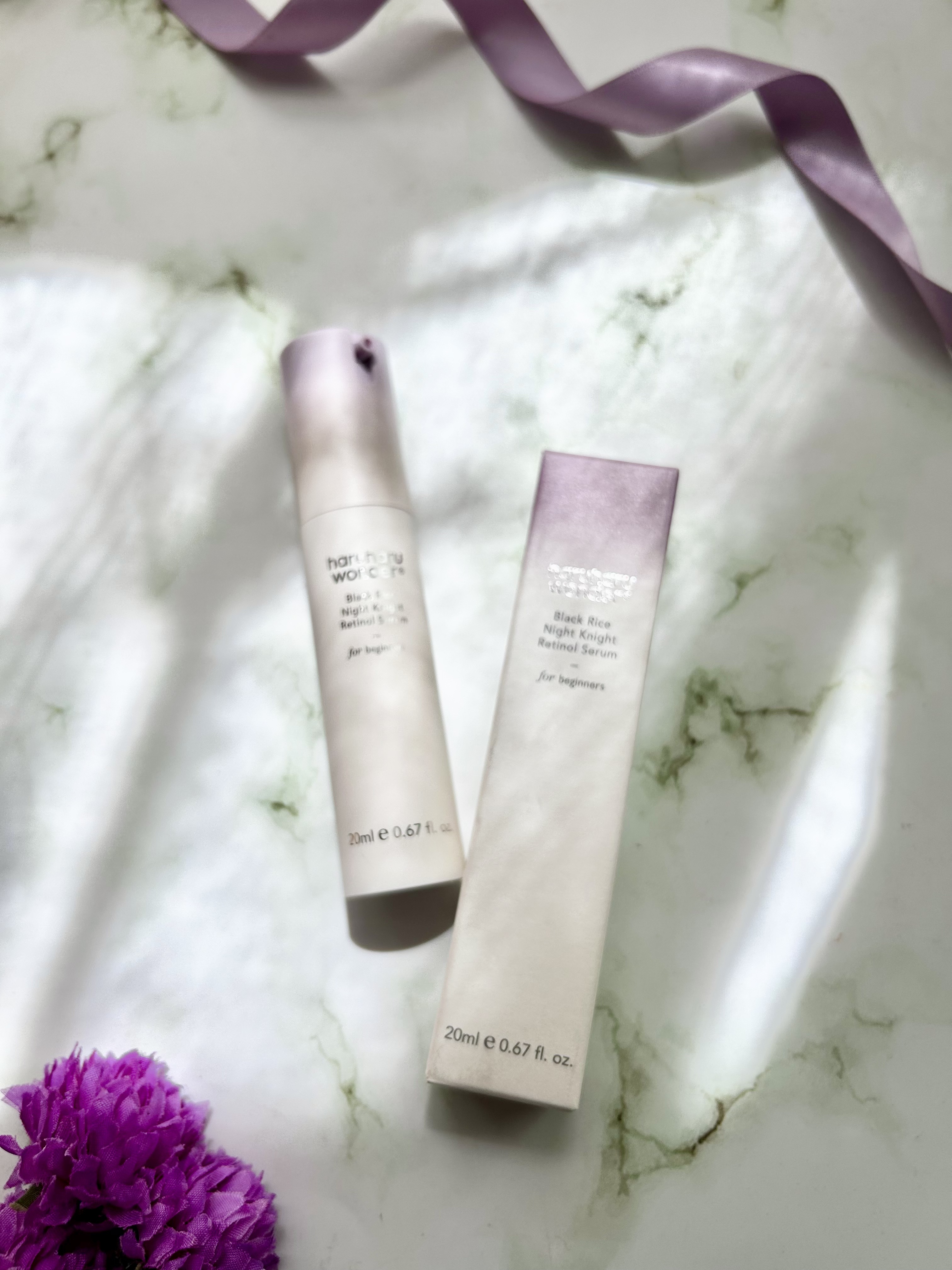 ブラックライスナイトナイトレチノールセラム/haruharu wonder/美容液を使ったクチコミ（2枚目）