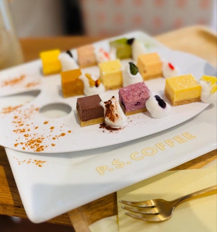 chiekotan on LIPS 「@p.s.coffee_tokyoでパレットチーズケーキと抹茶..」(2枚目)