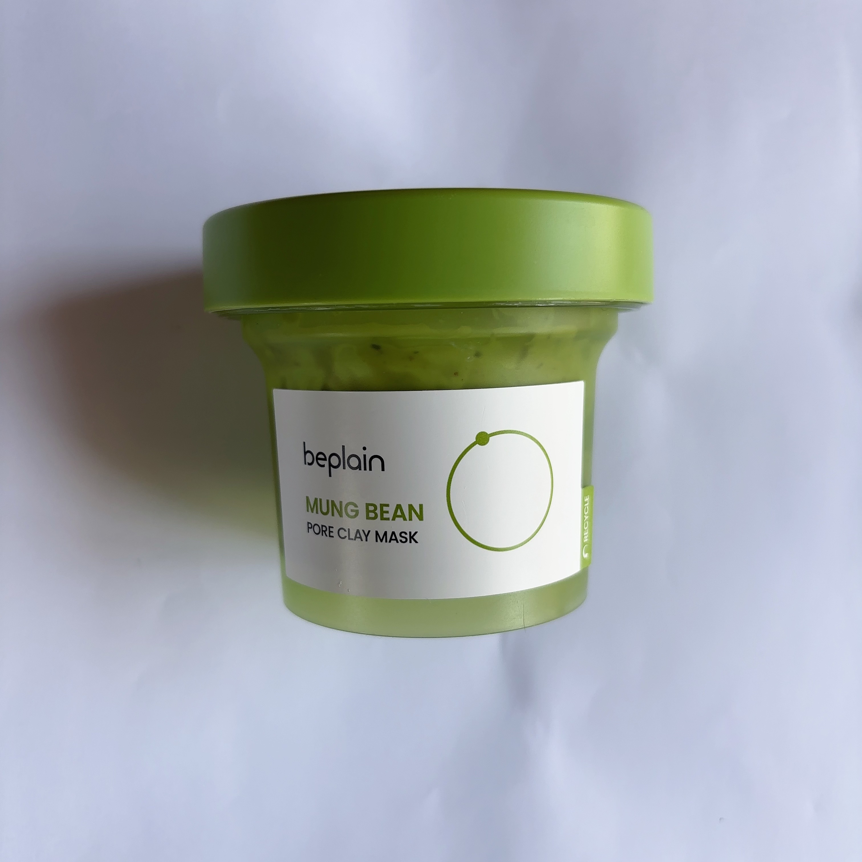 緑豆毛穴クレイパック/beplain/洗い流すパック・マスクを使ったクチコミ（1枚目）