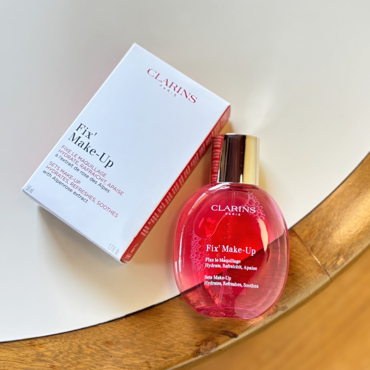 フィックス メイクアップ N/CLARINS/ミスト状化粧水を使ったクチコミ（2枚目）