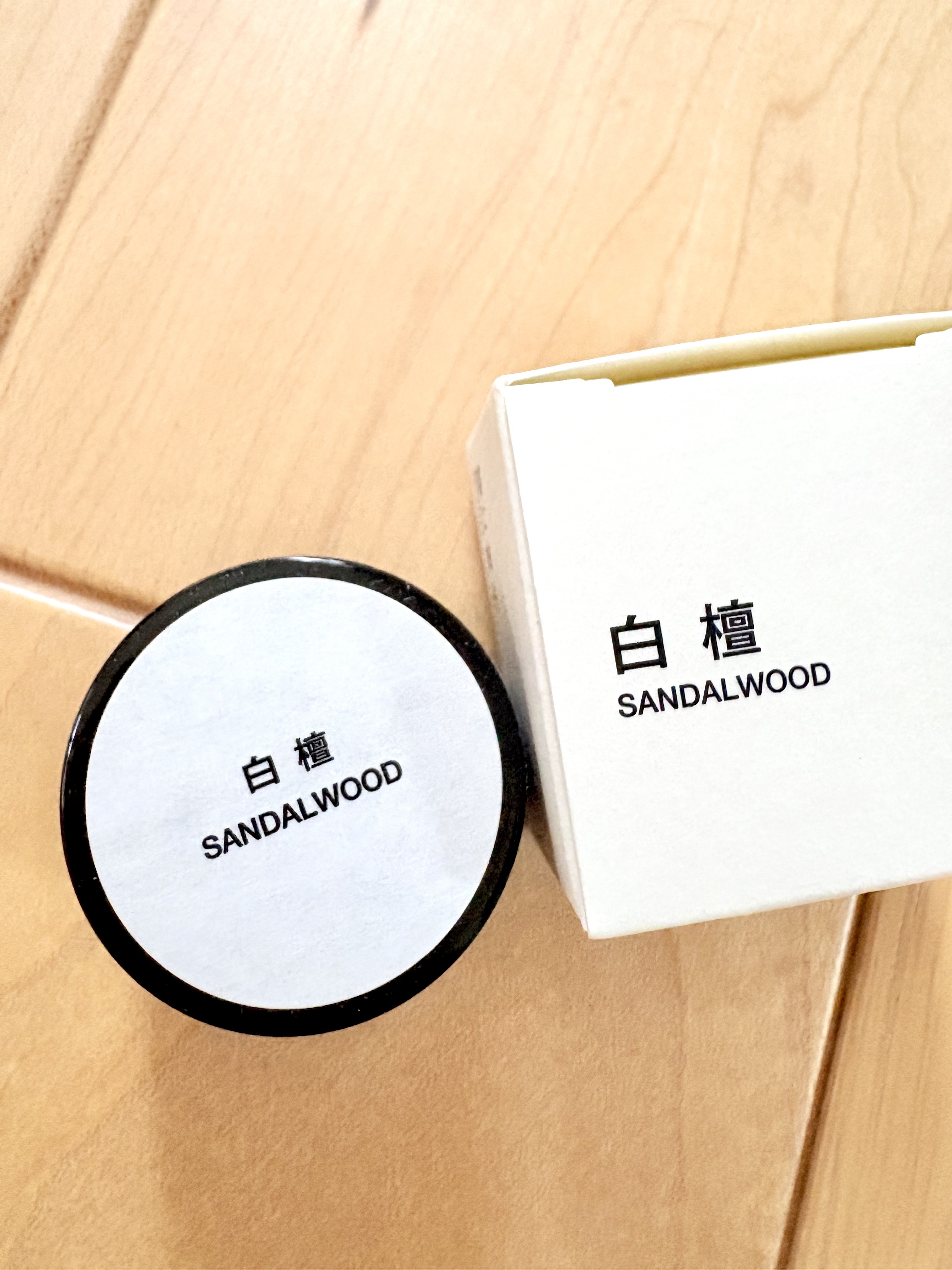 練り香水 白樺/香彩堂/練り香水を使ったクチコミ（1枚目）