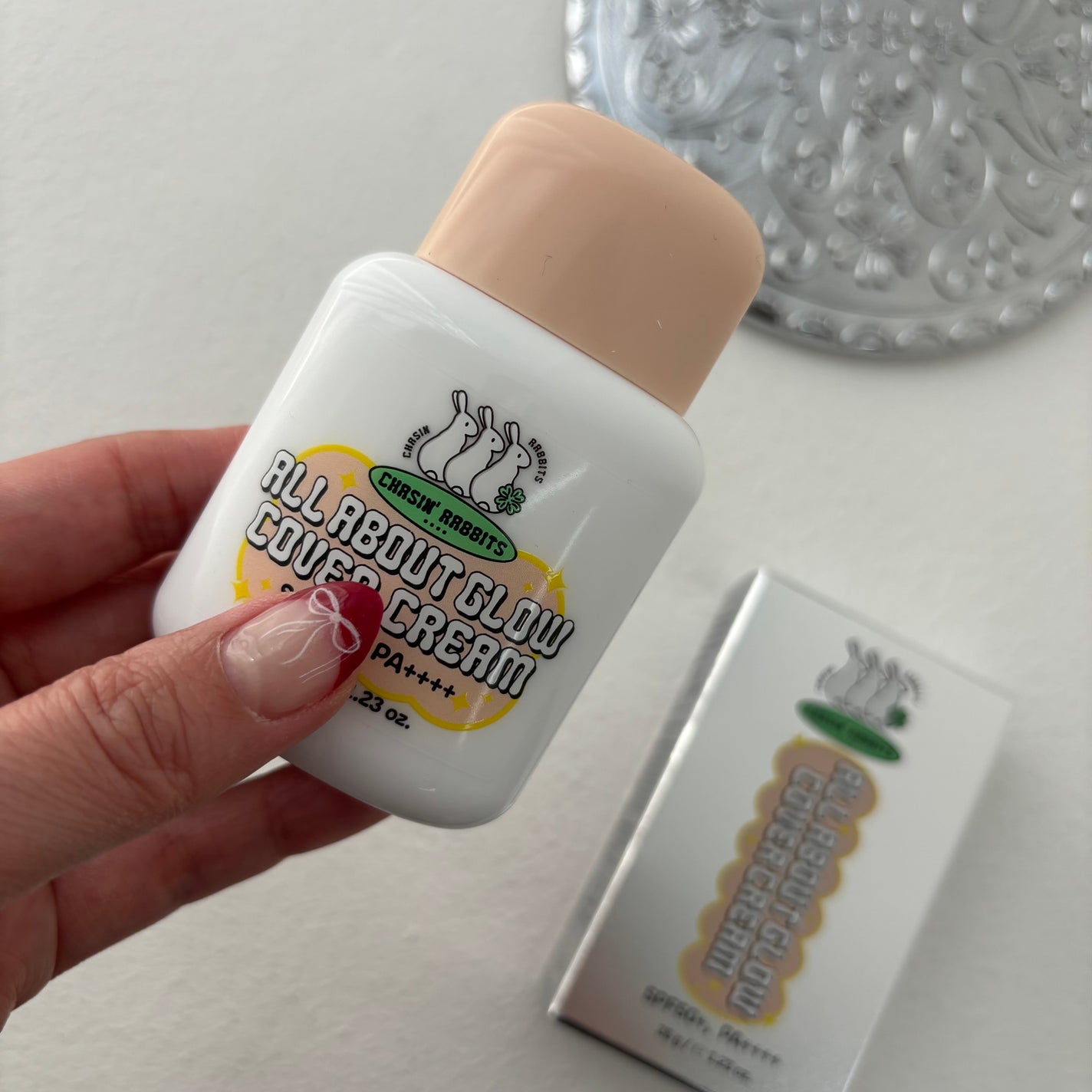 オールアバウトグロウカバークリーム/CHASIN'RABBITS/日焼け止めクリームを使ったクチコミ(1枚目)