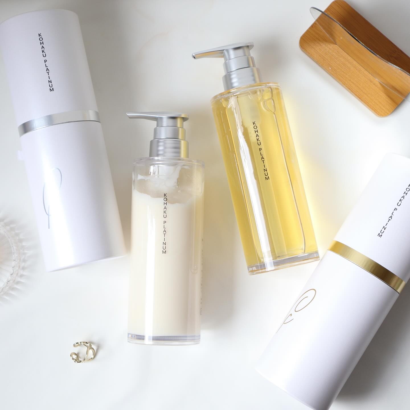 KOHAKU PLATINUM　シャンプー／トリートメント/KOHAKU PLATINUM/市販シャンプーを使ったクチコミ（1枚目）