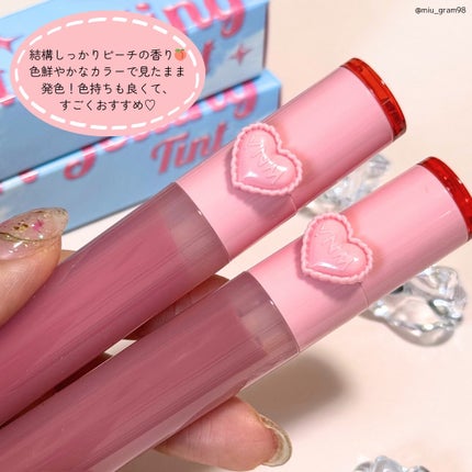 ハートゼリングティント/YNM/リップティントを使ったクチコミ(6枚目)
