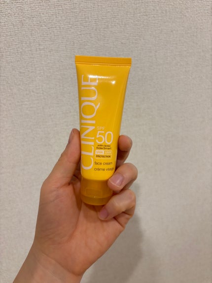 SPF50 フェース クリーム/CLINIQUE/日焼け止め・UVケアを使ったクチコミ(1枚目)