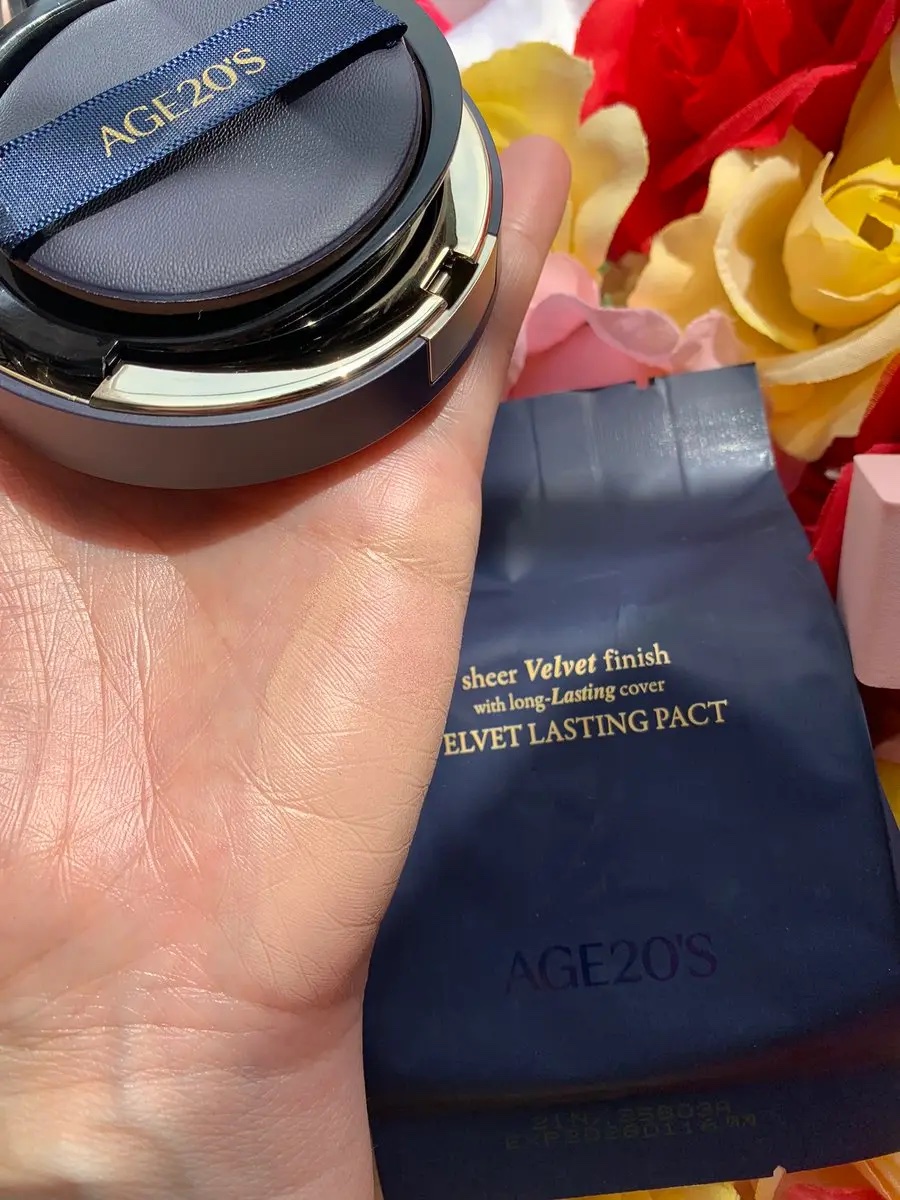 ヴェルヴェットラスティングパクト/AGE20’s/その他ファンデーションを使ったクチコミ（3枚目）