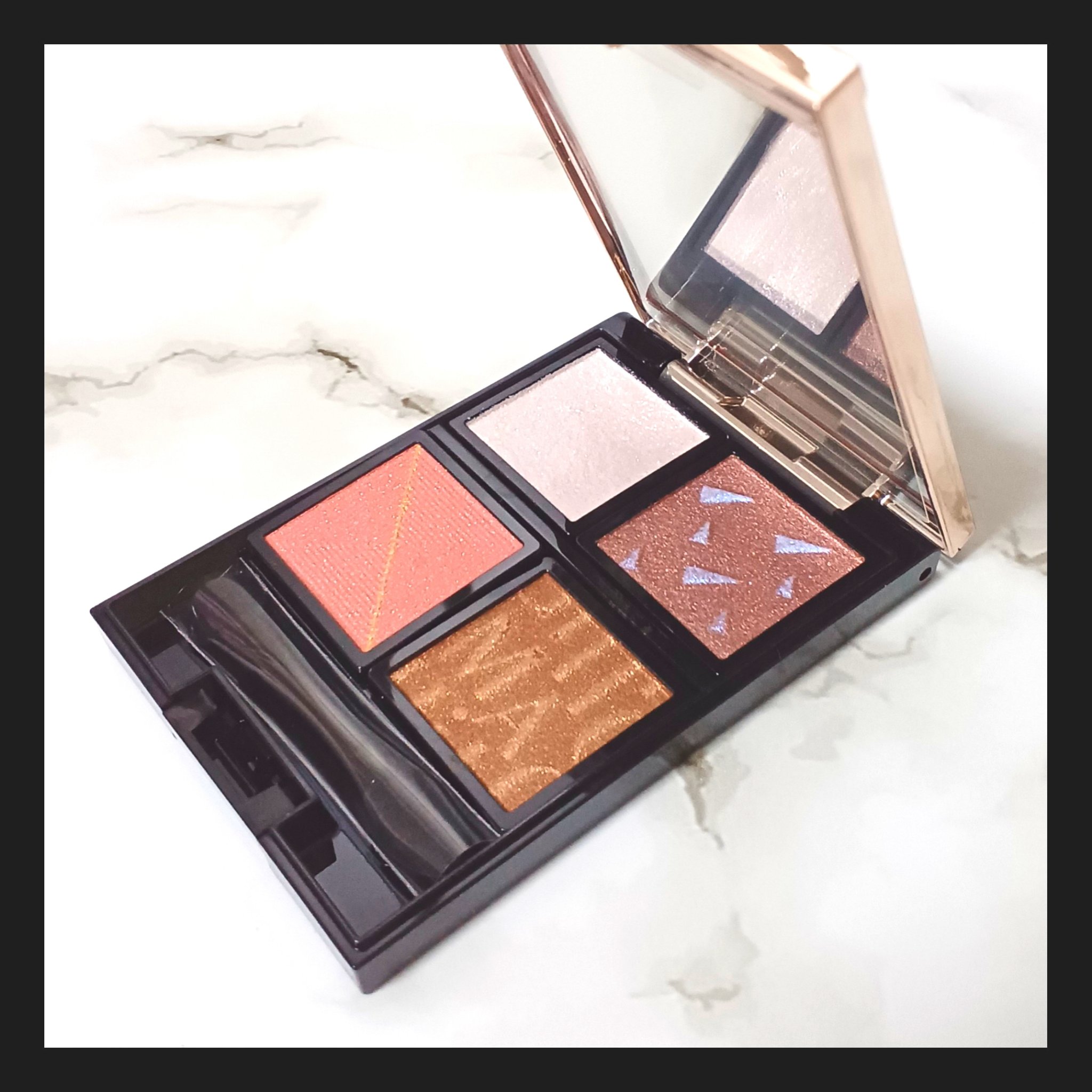 ドラマティックアイカラー (パウダー)/(クリーム)/マキアージュ/アイシャドウパレットを使ったクチコミ（2枚目）