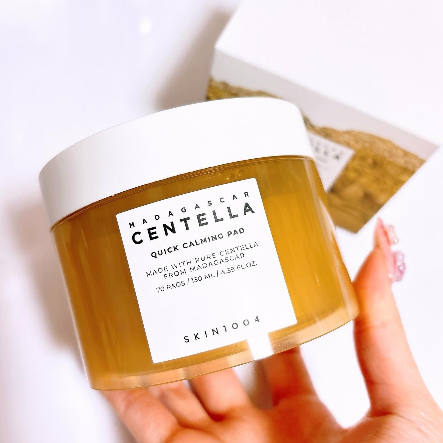 センテラ クイックカーミングパッド/SKIN1004/トナーパッドを使ったクチコミ(2枚目)