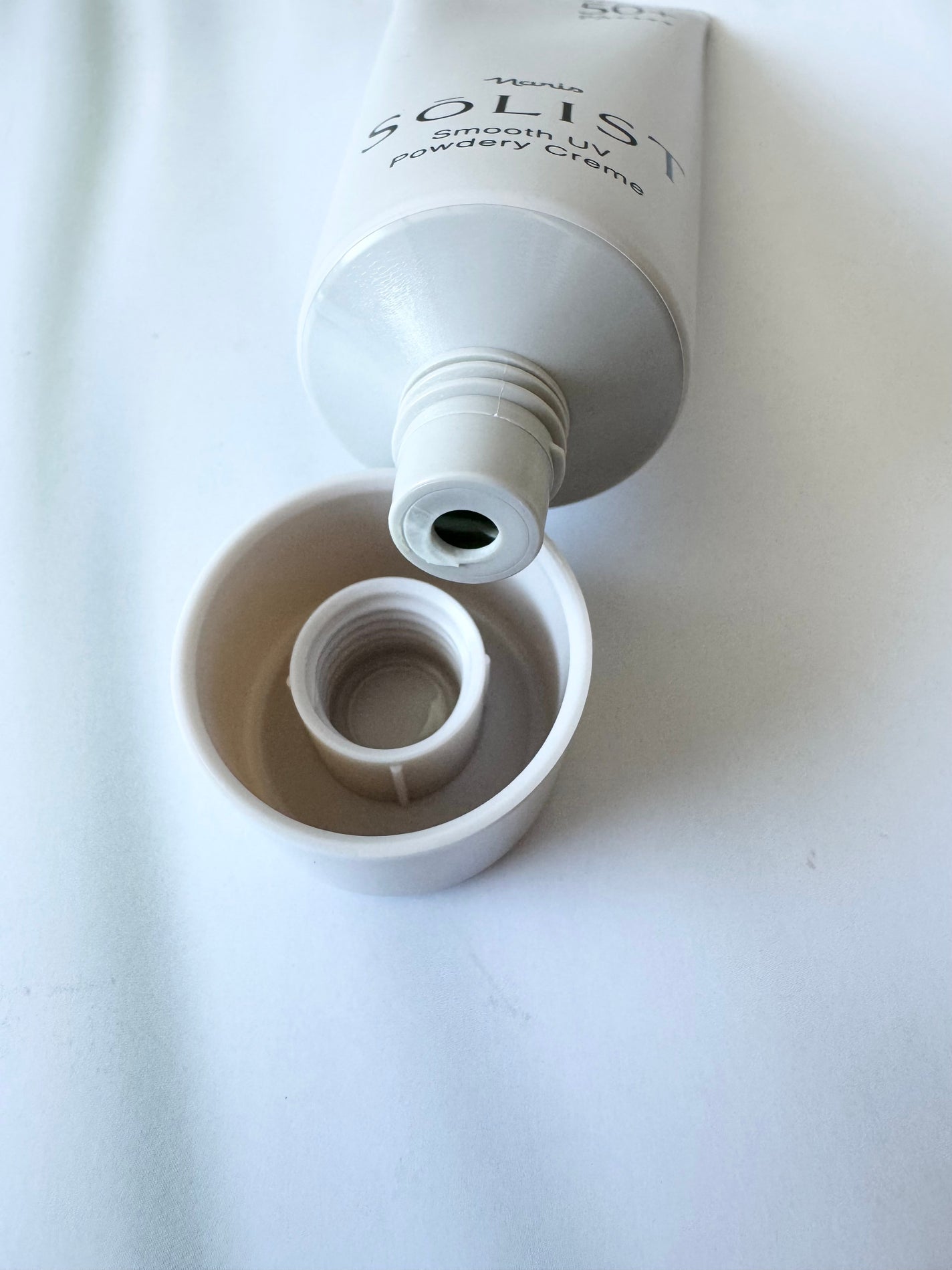 ソリスト スムースUV パウダリークリーム/ナリス化粧品/日焼け止めクリームを使ったクチコミ(2枚目)