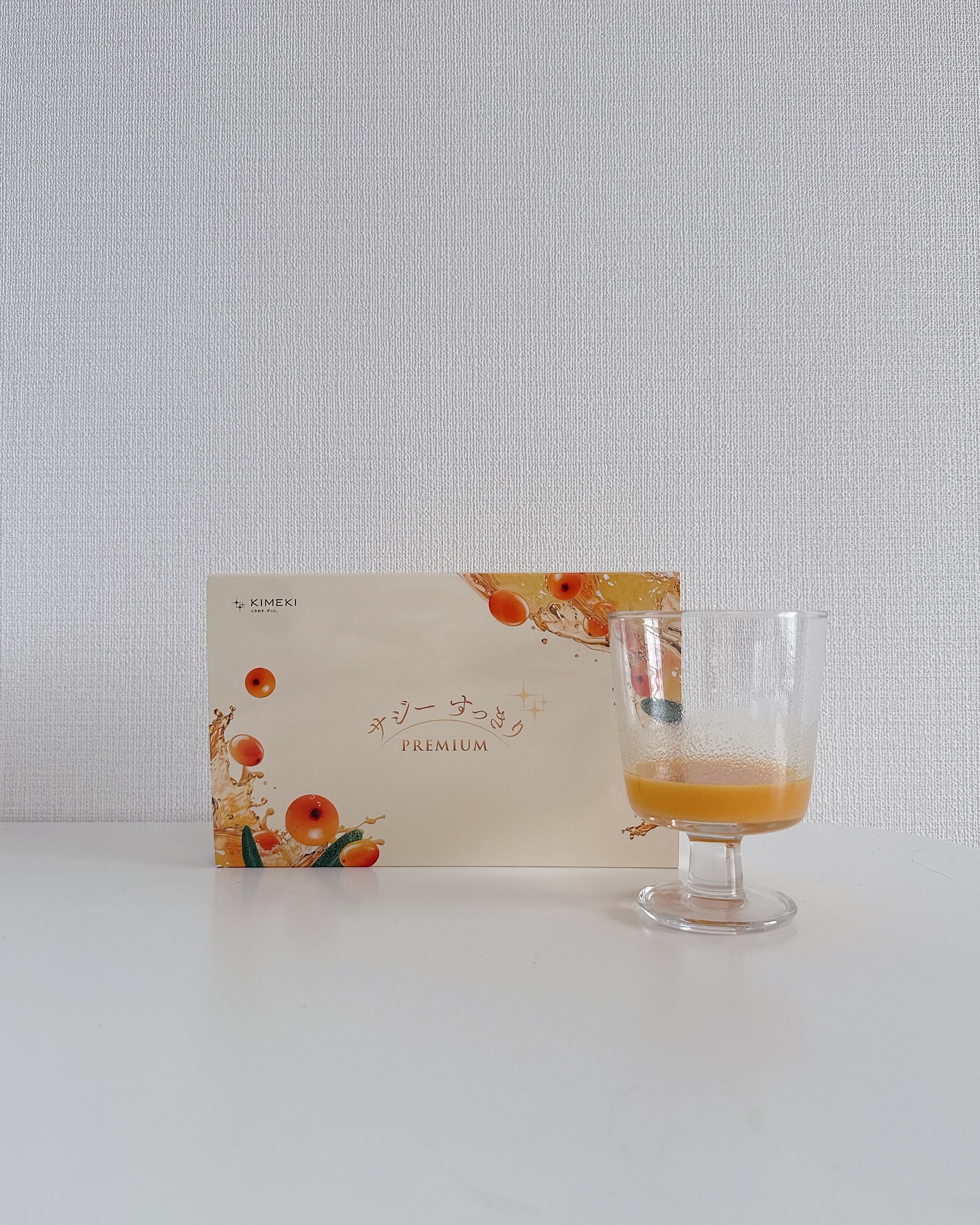 サジーすっきりPREMIUM/KIMEKI/その他ドリンクを使ったクチコミ（1枚目）