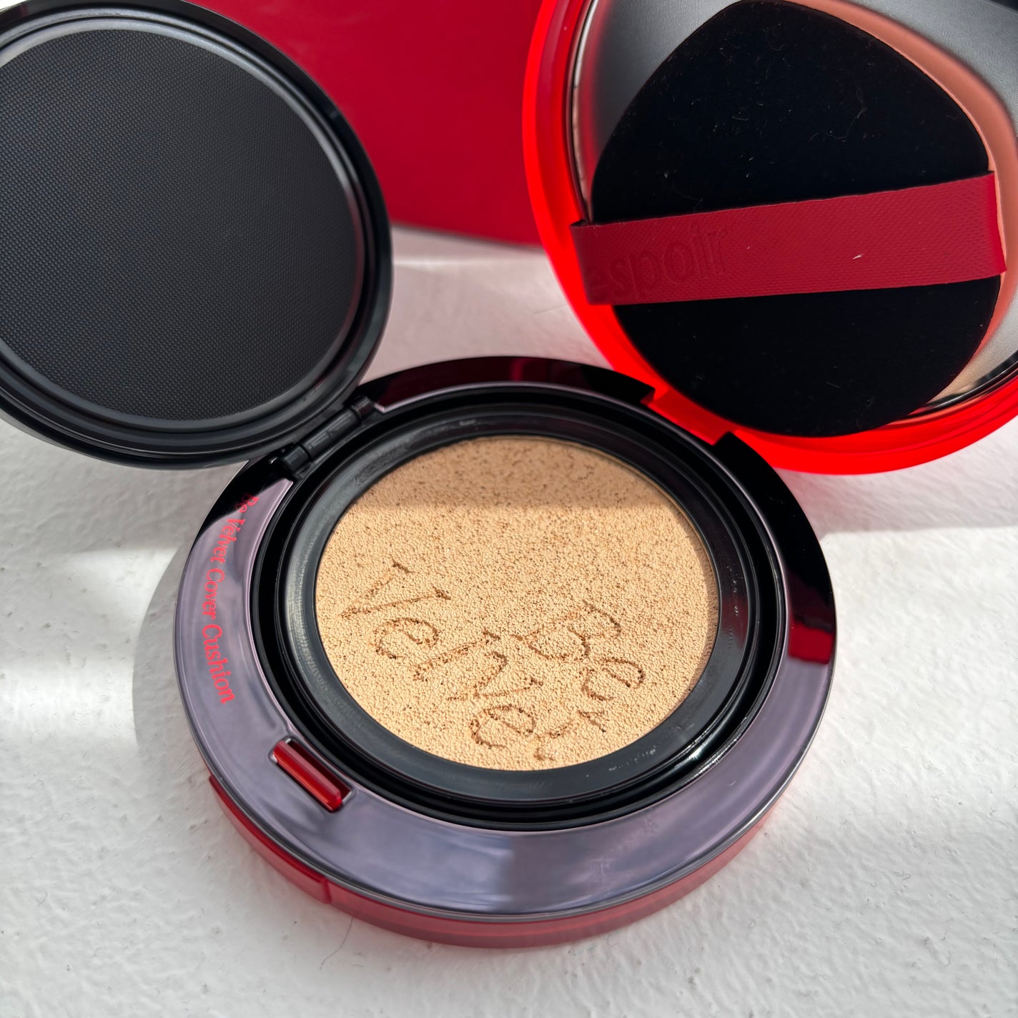 ビーベルベットカバークッション/espoir/クッションファンデーションを使ったクチコミ(2枚目)