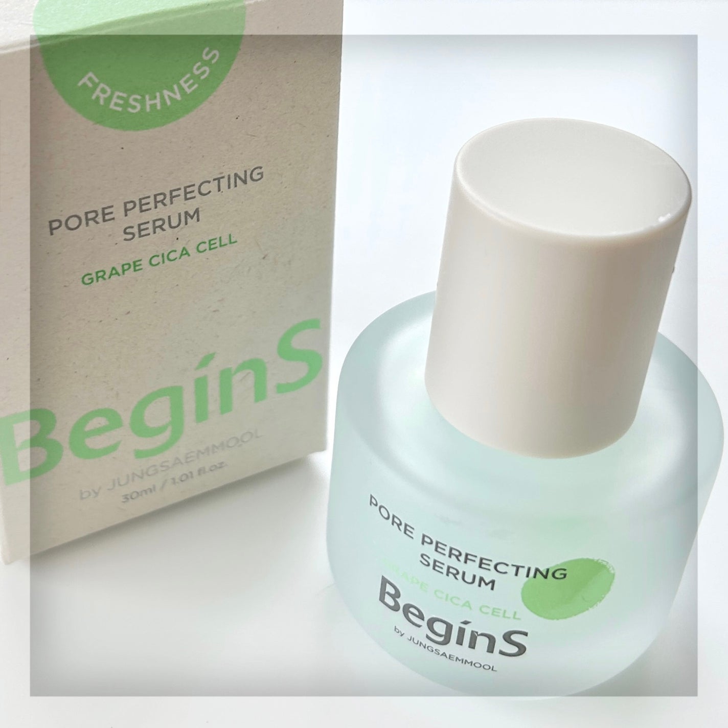 Pore Perfecting Serum/BeginS by JUNGSAEMMOOL/美容液を使ったクチコミ(1枚目)