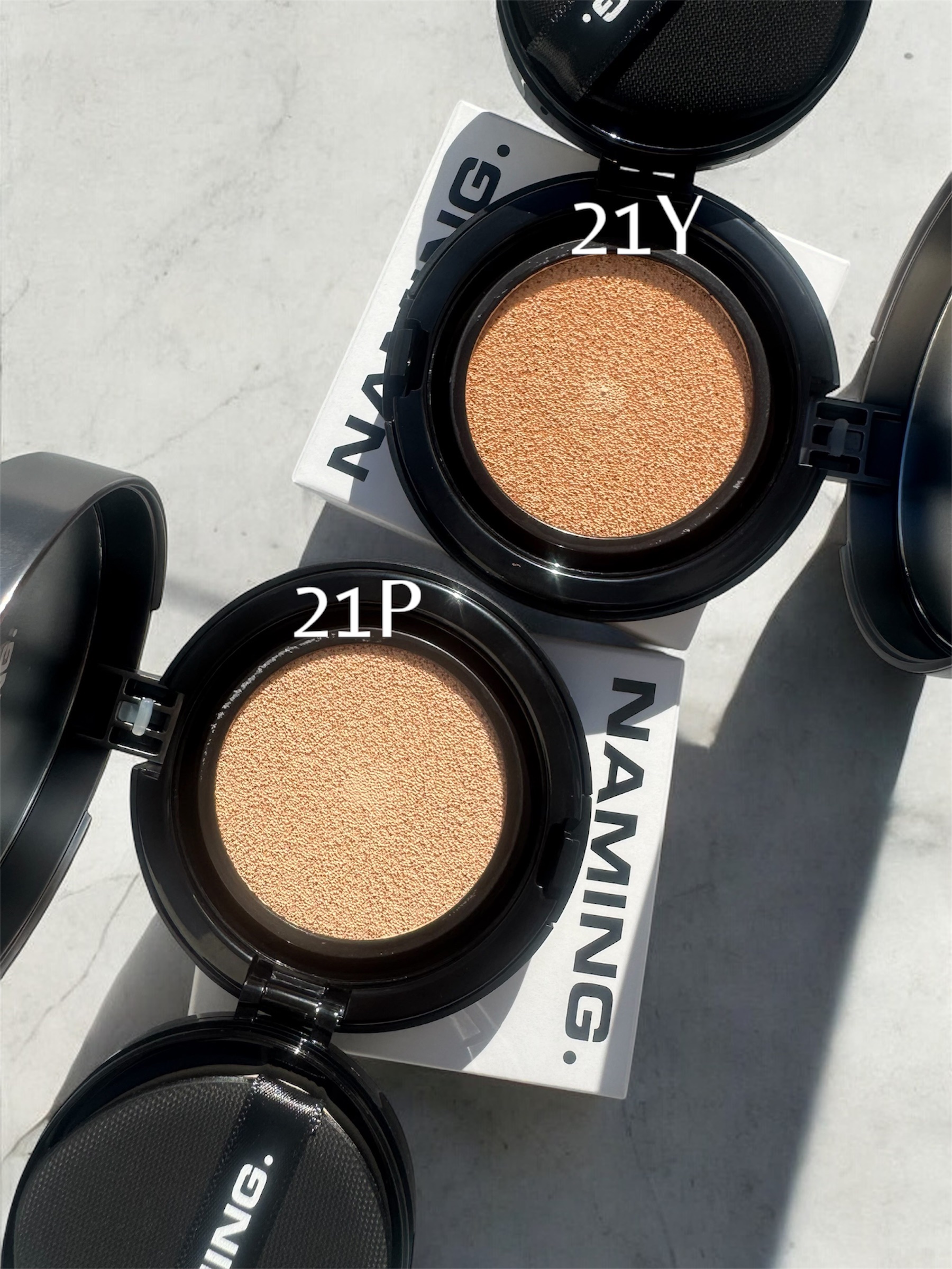 ネーミング ゼログラビティ カバーフィットクッション/NAMING./クッションファンデーションを使ったクチコミ（3枚目）