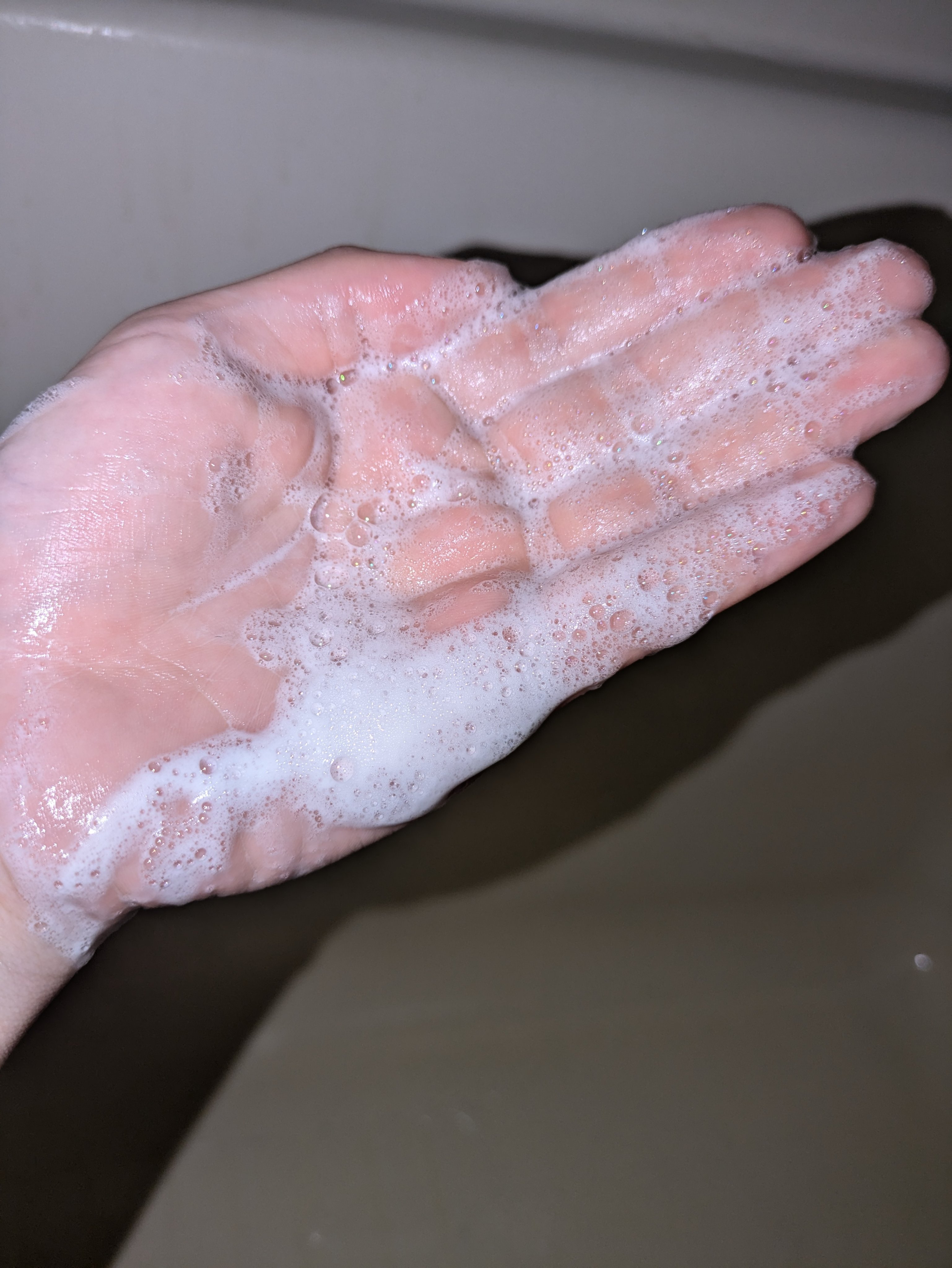 アミノモイスト モイストクリーミィ ウォッシュ/ミノン/洗顔フォームを使ったクチコミ（3枚目）