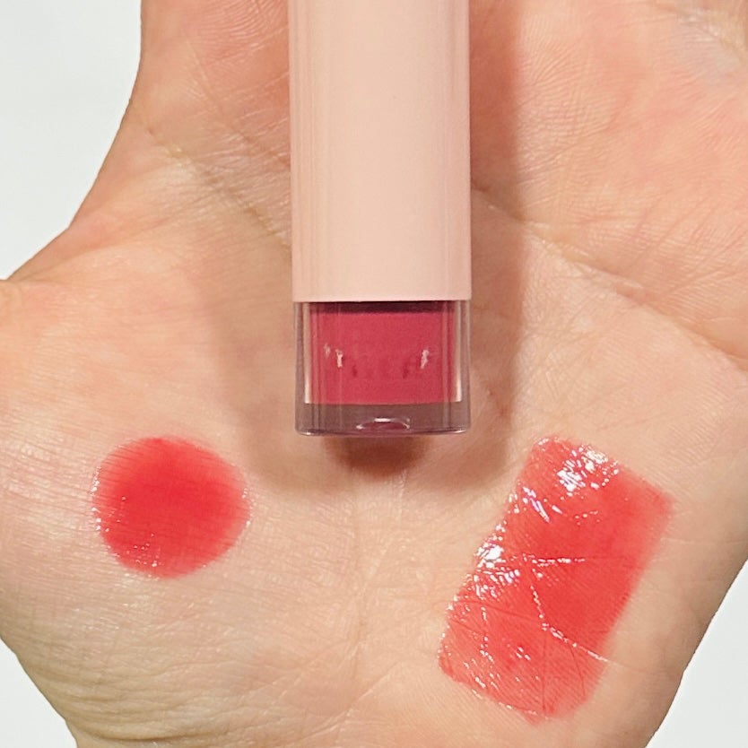 ムードインハンサーウォーターリキッドグロウ/hince/口紅を使ったクチコミ(2枚目)