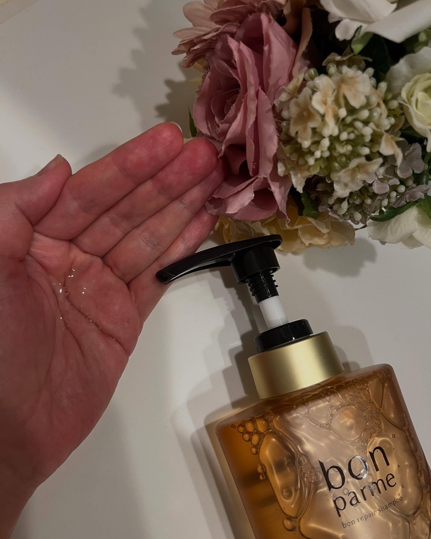 ボンリペア シャンプー/トリートメント/bonparme/シャンプー・コンディショナーを使ったクチコミ（3枚目）